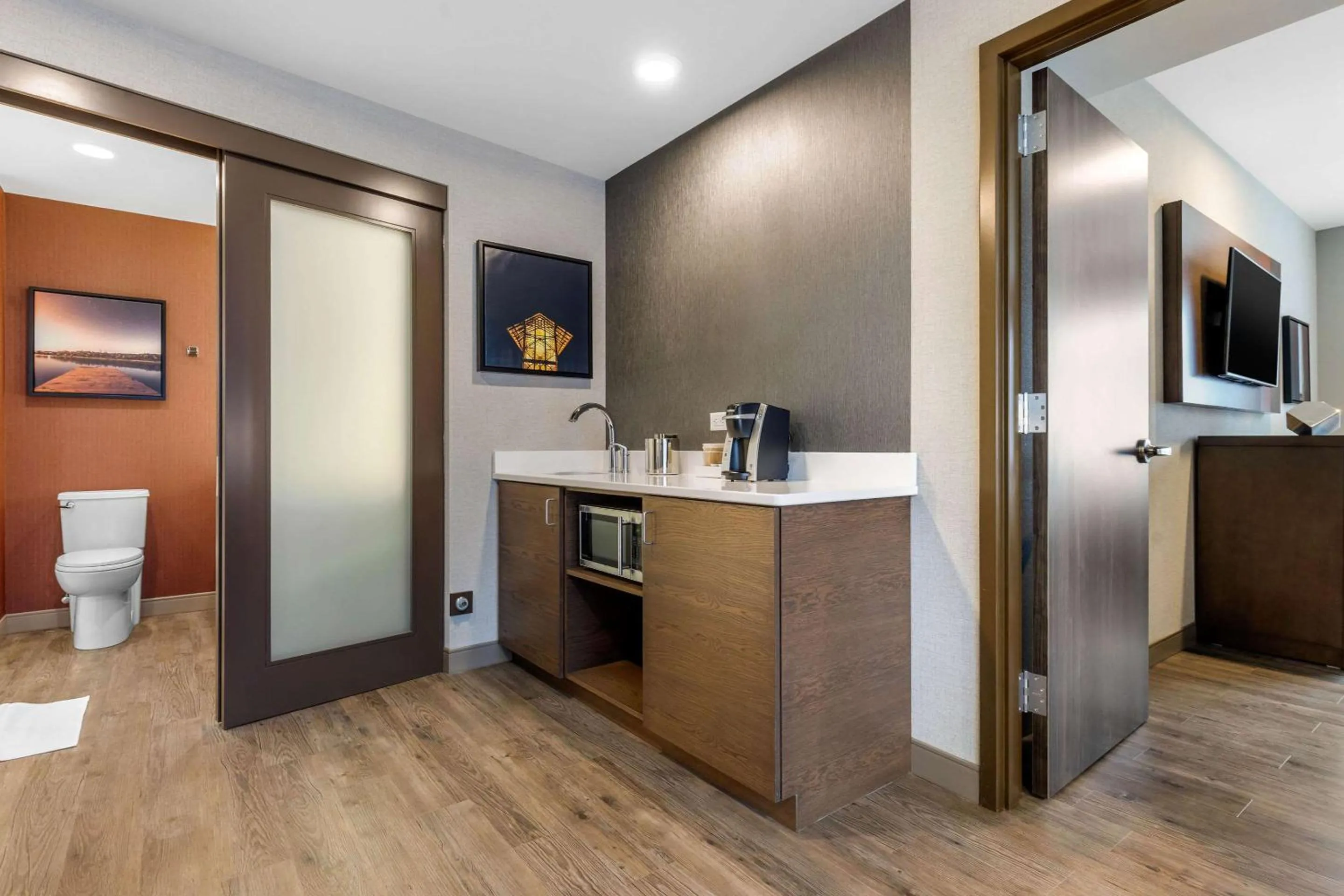 Bedroom in Cambria Hotel Omaha Downtown