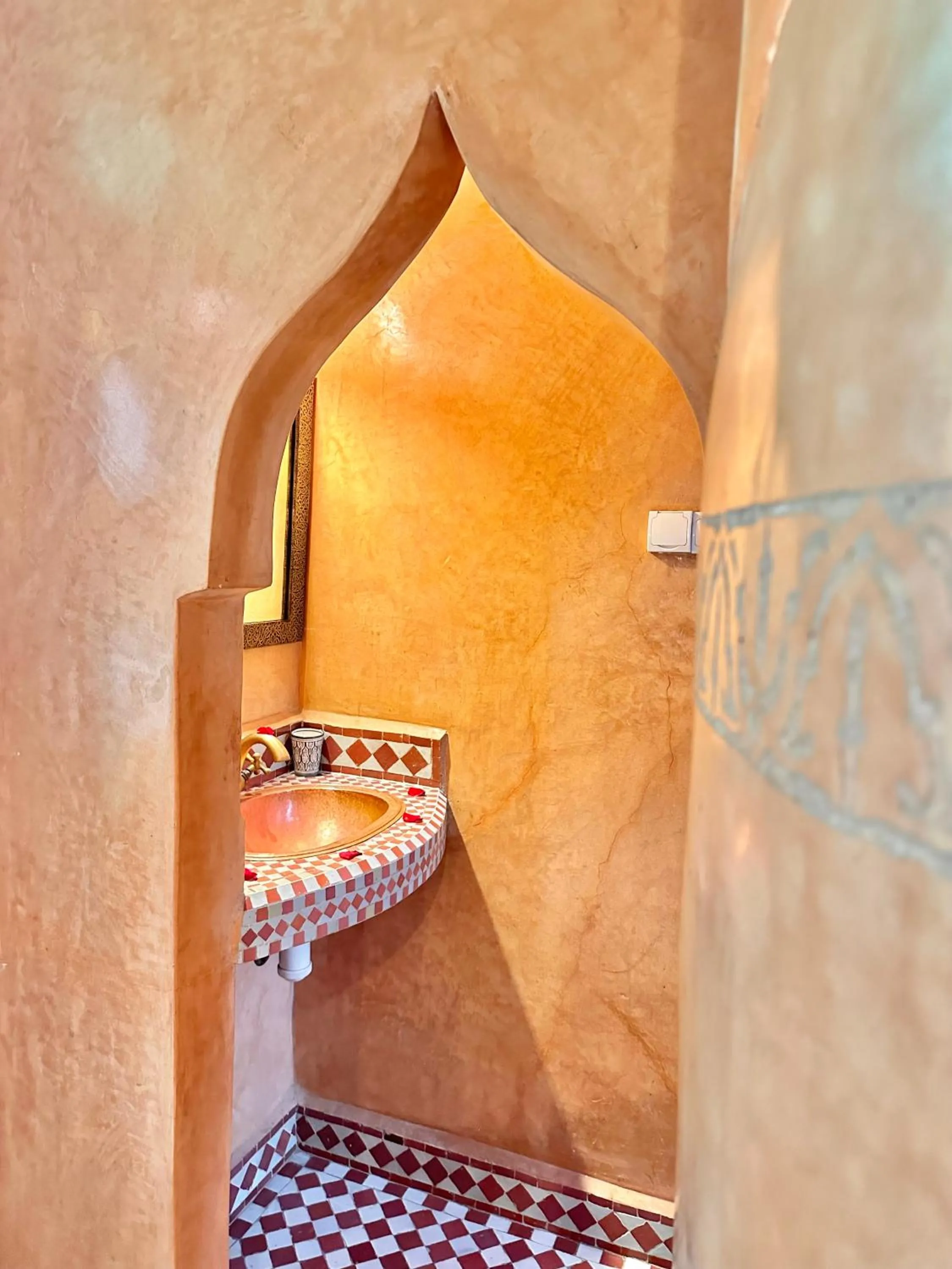 Bed in Riad Tasneem