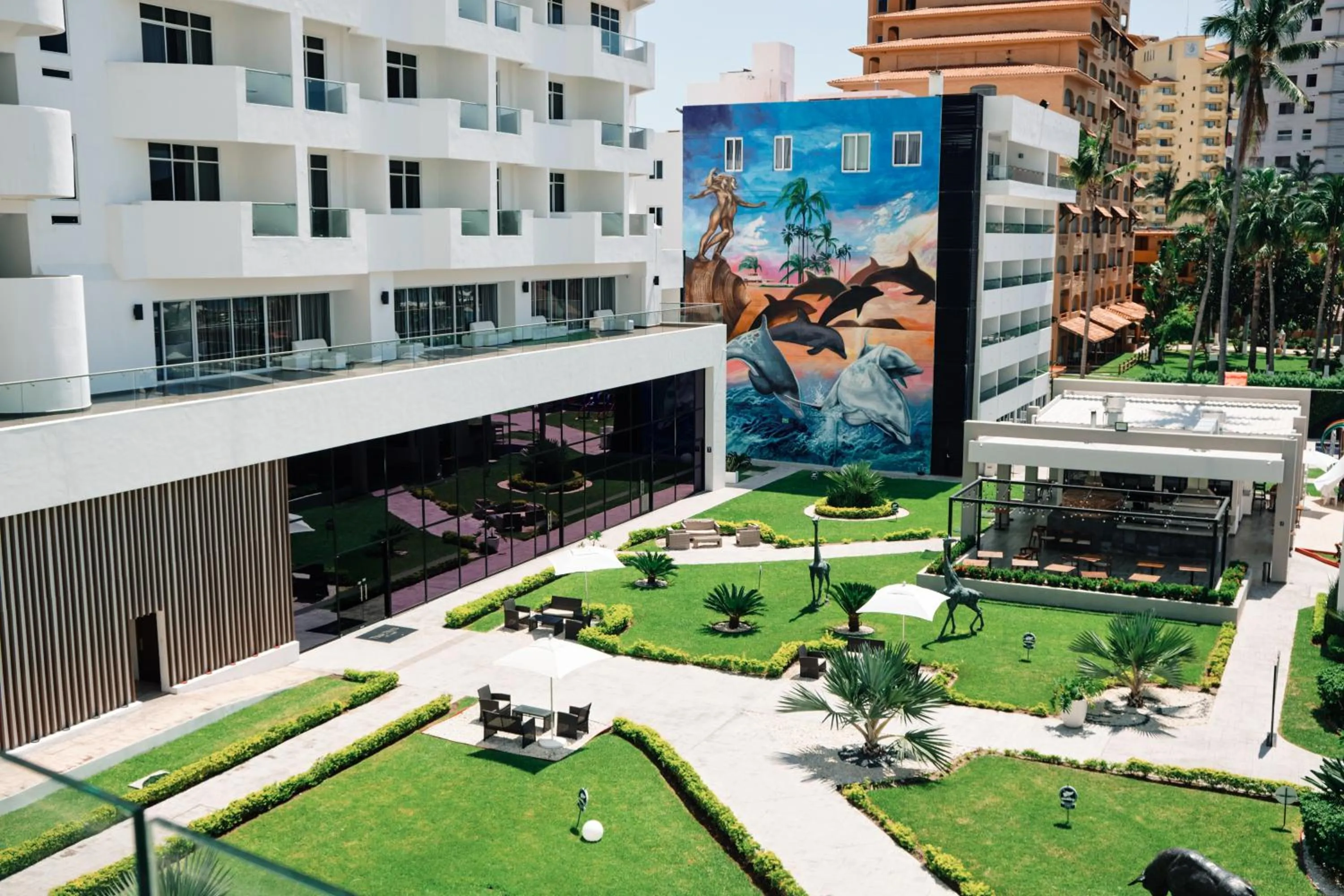 Garden in The Inn at Mazatlan