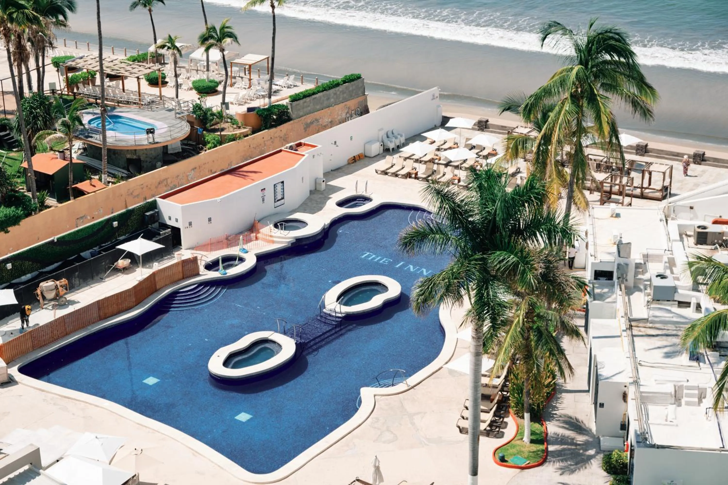 Pool view in The Inn at Mazatlan