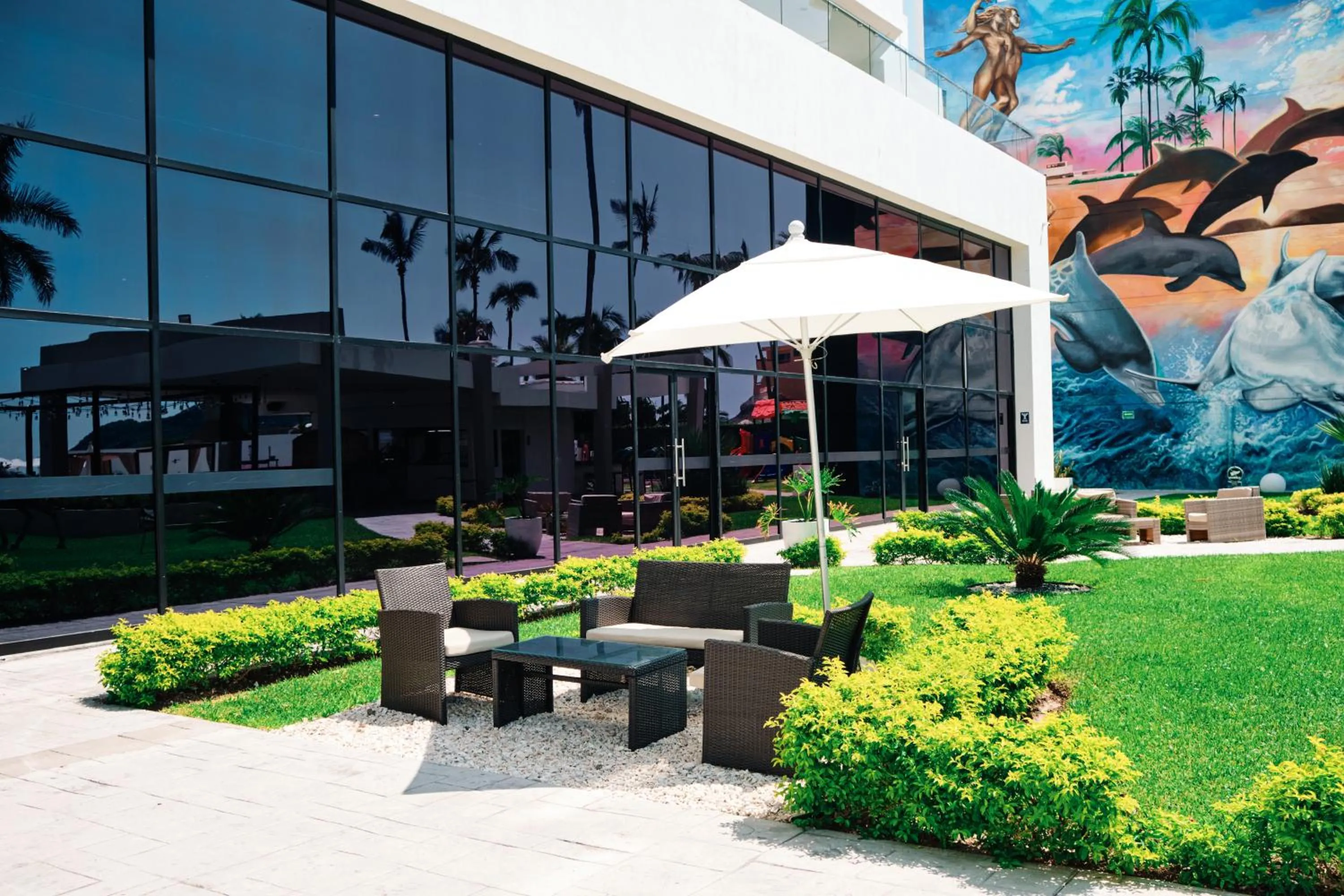 Garden in The Inn at Mazatlan