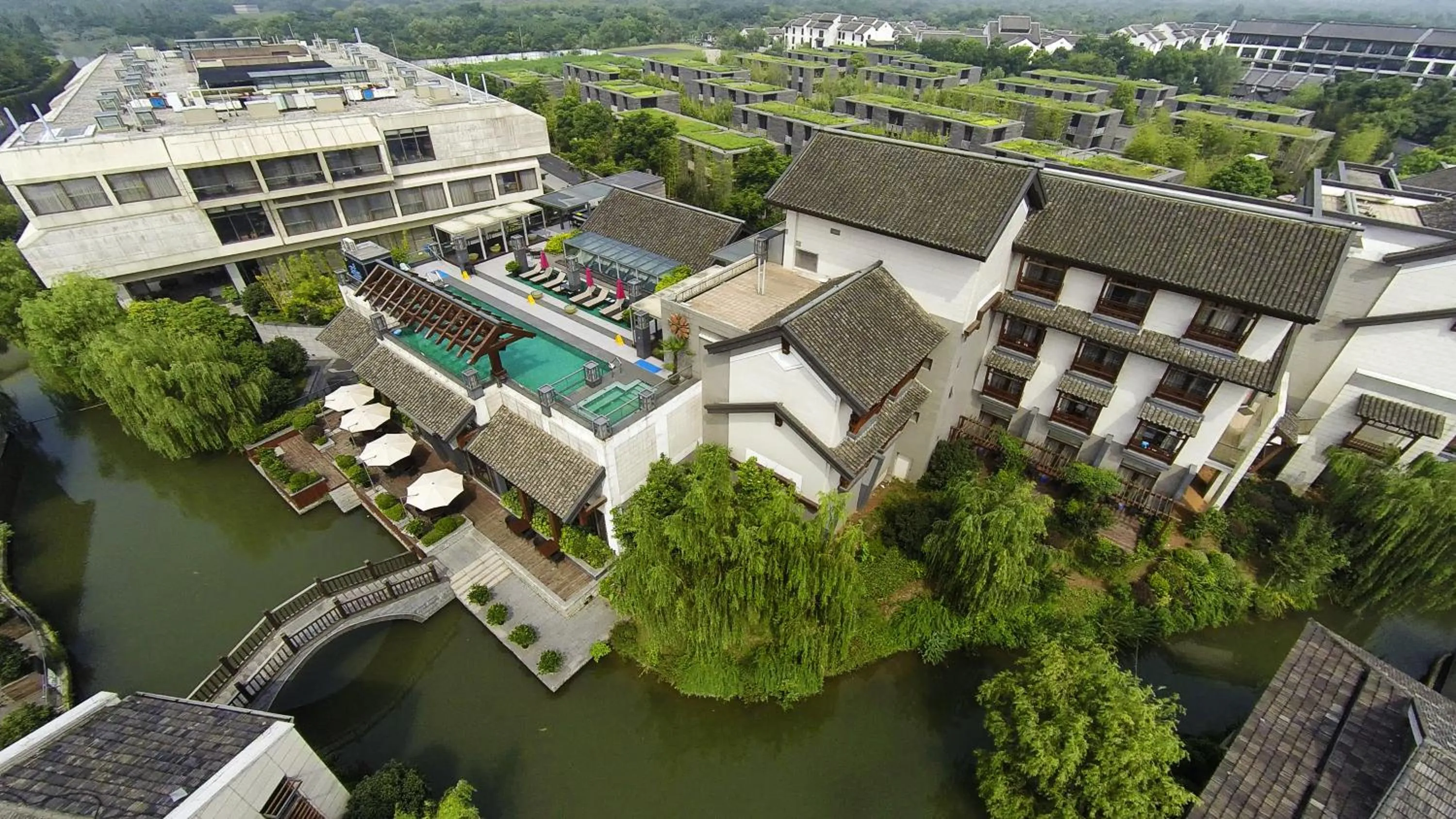 Bird's eye view in Angsana Hangzhou