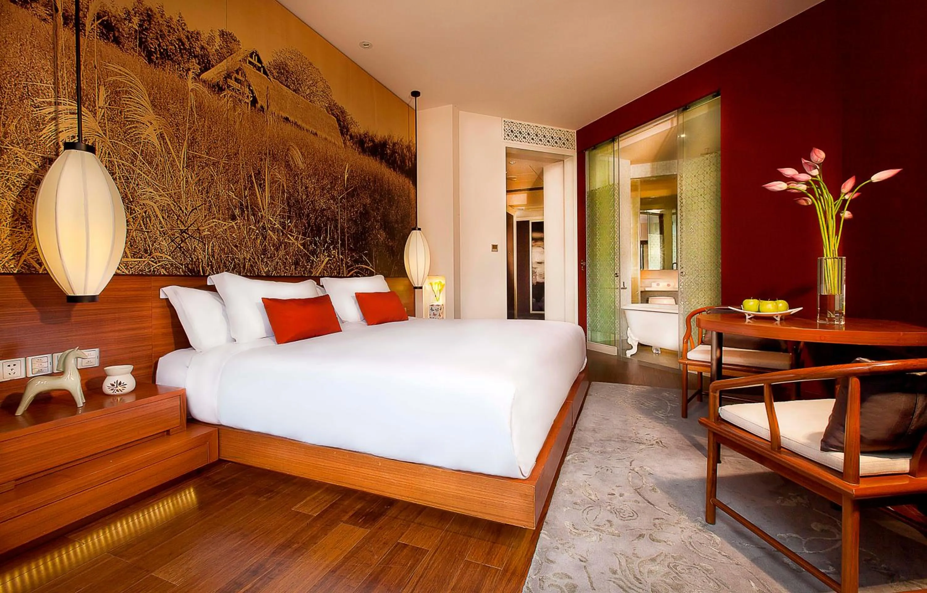 Photo of the whole room, Bed in Angsana Hangzhou