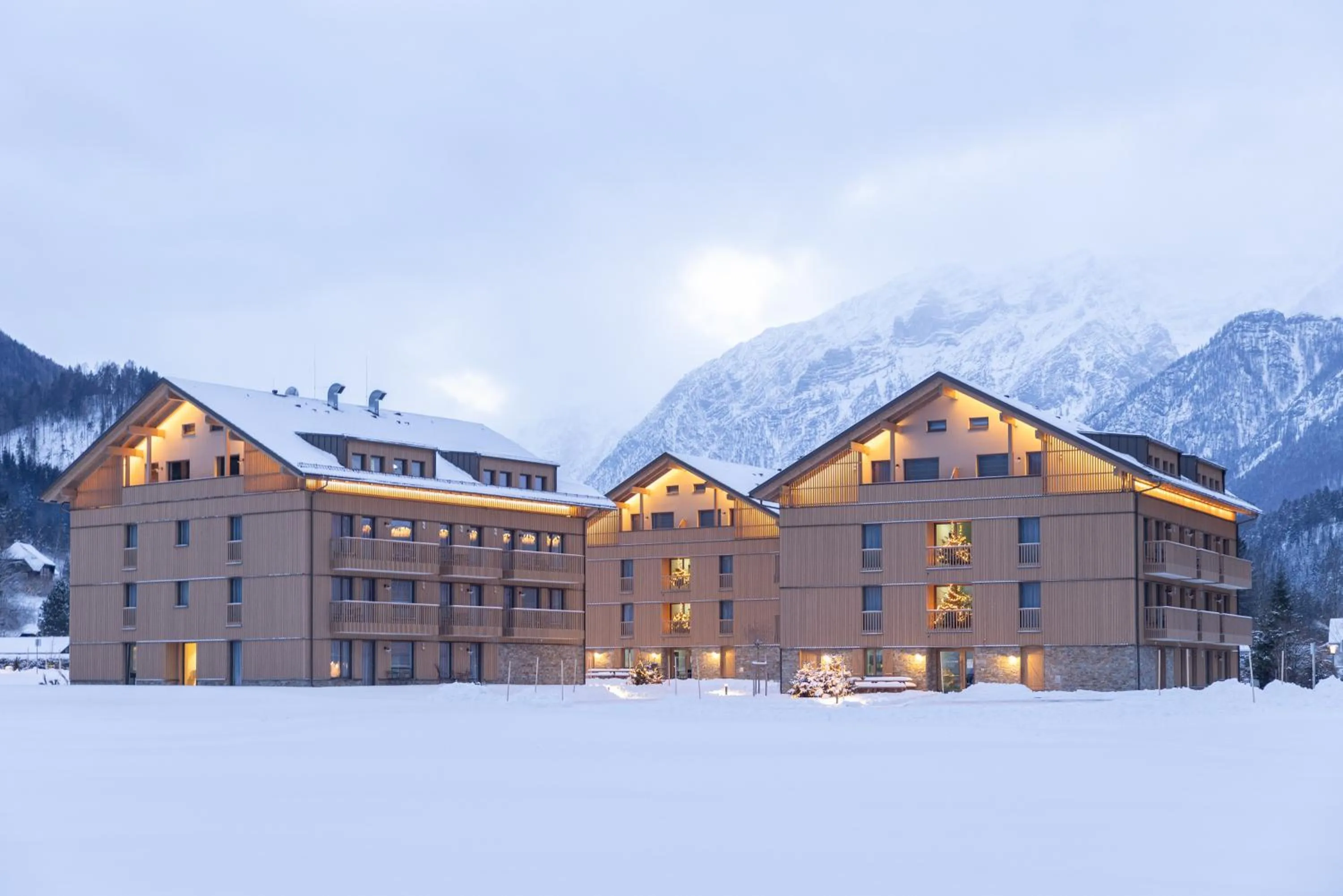 Property building in Dormio Aparthotel Hinterstoder