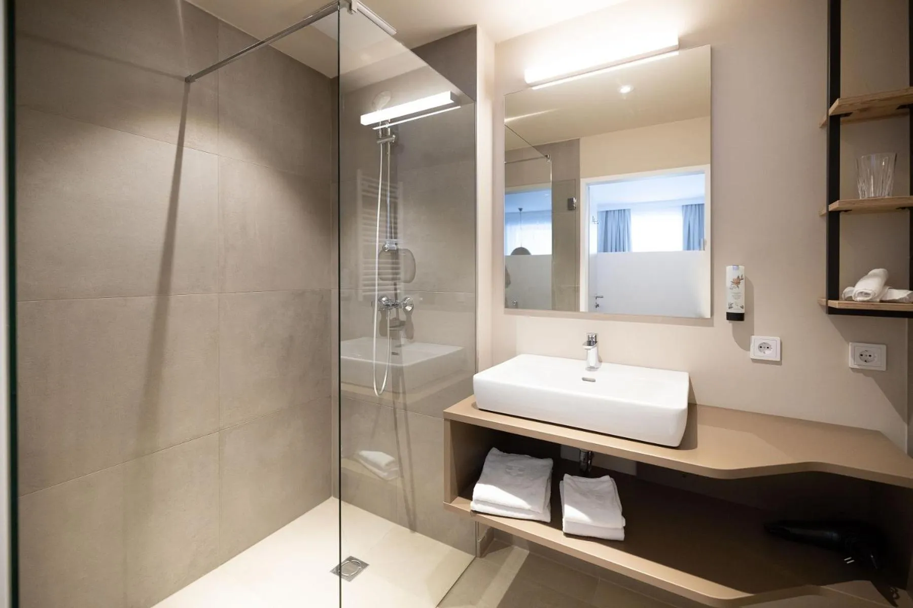 Bathroom in Dormio Aparthotel Hinterstoder