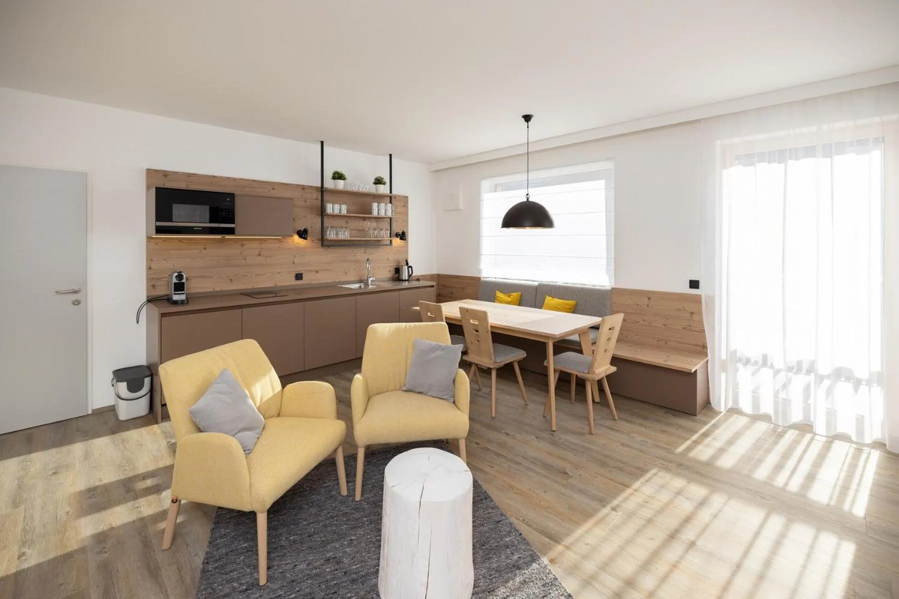 Seating area in Dormio Aparthotel Hinterstoder