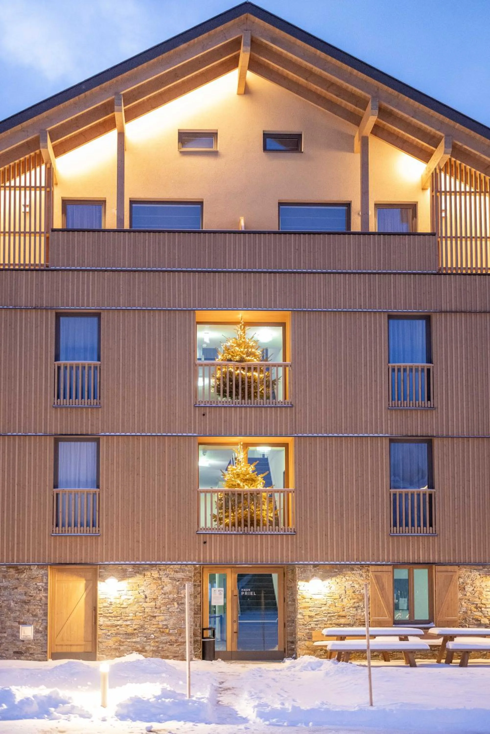 Property building in Dormio Aparthotel Hinterstoder