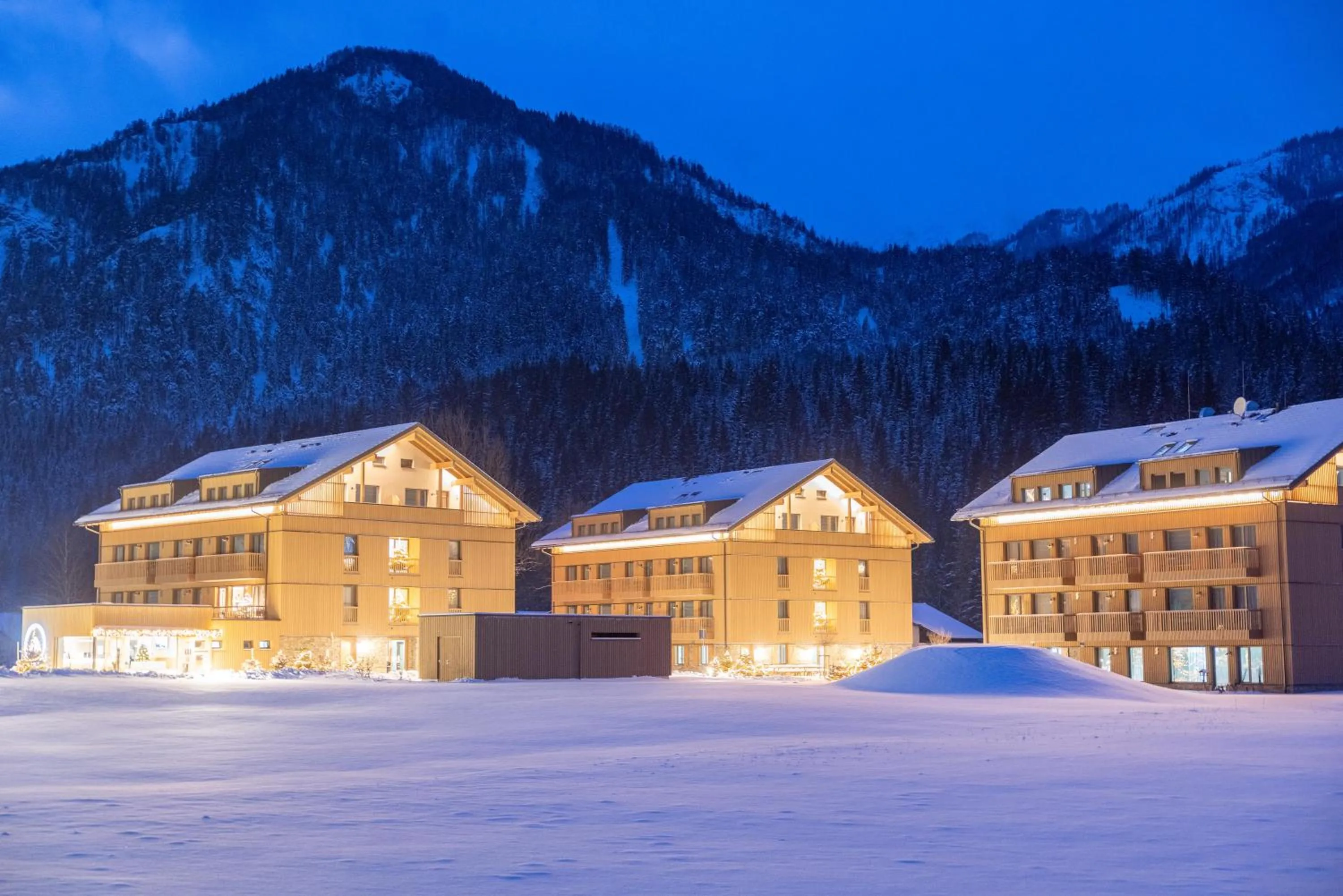 Property building in Dormio Aparthotel Hinterstoder