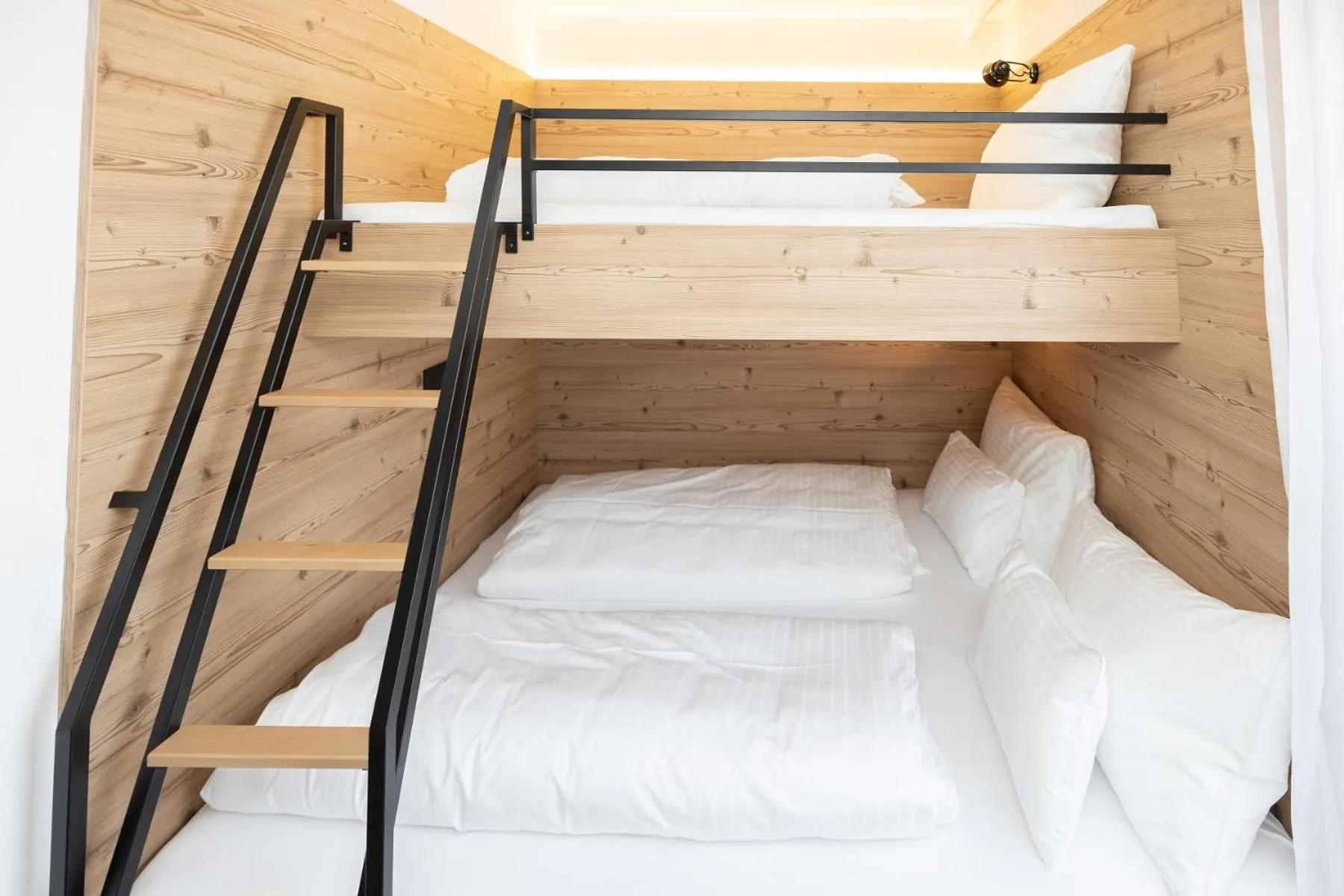 Bed in Dormio Aparthotel Hinterstoder