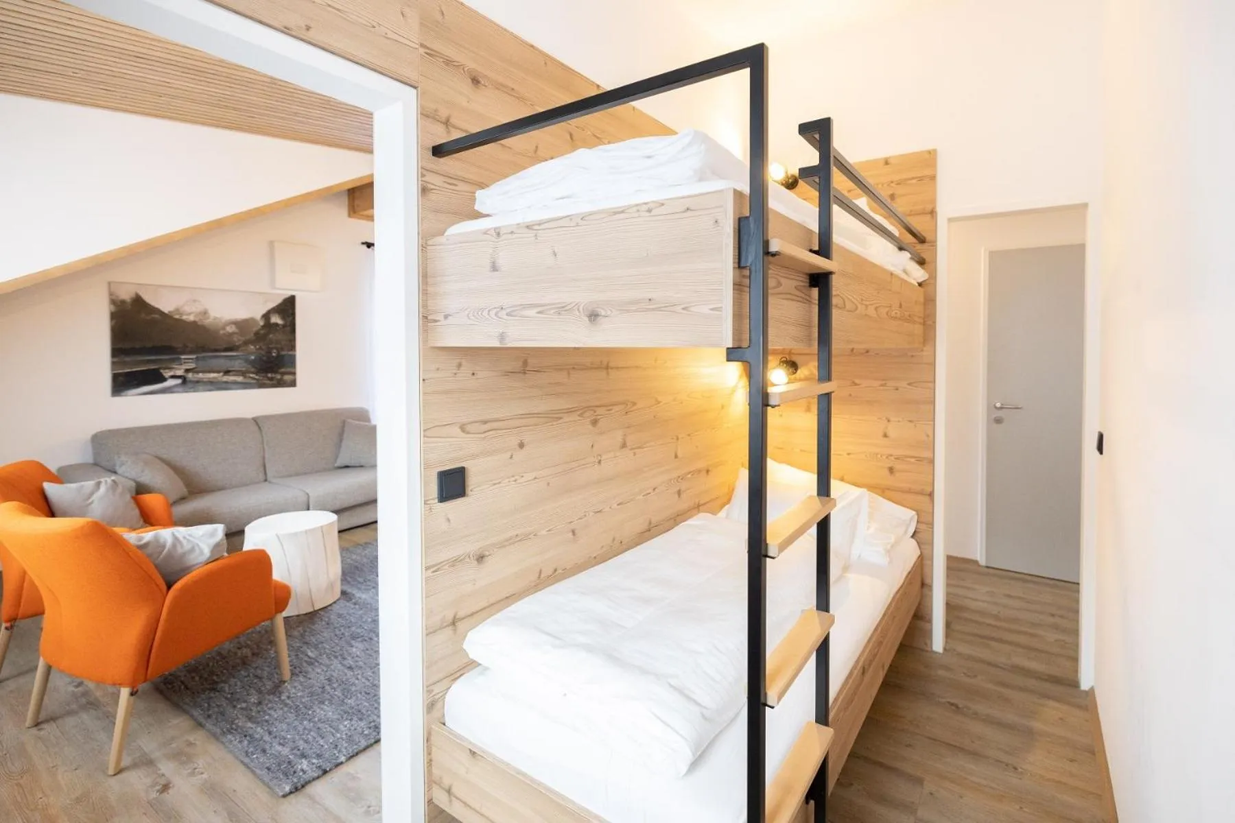 bunk bed in Dormio Aparthotel Hinterstoder