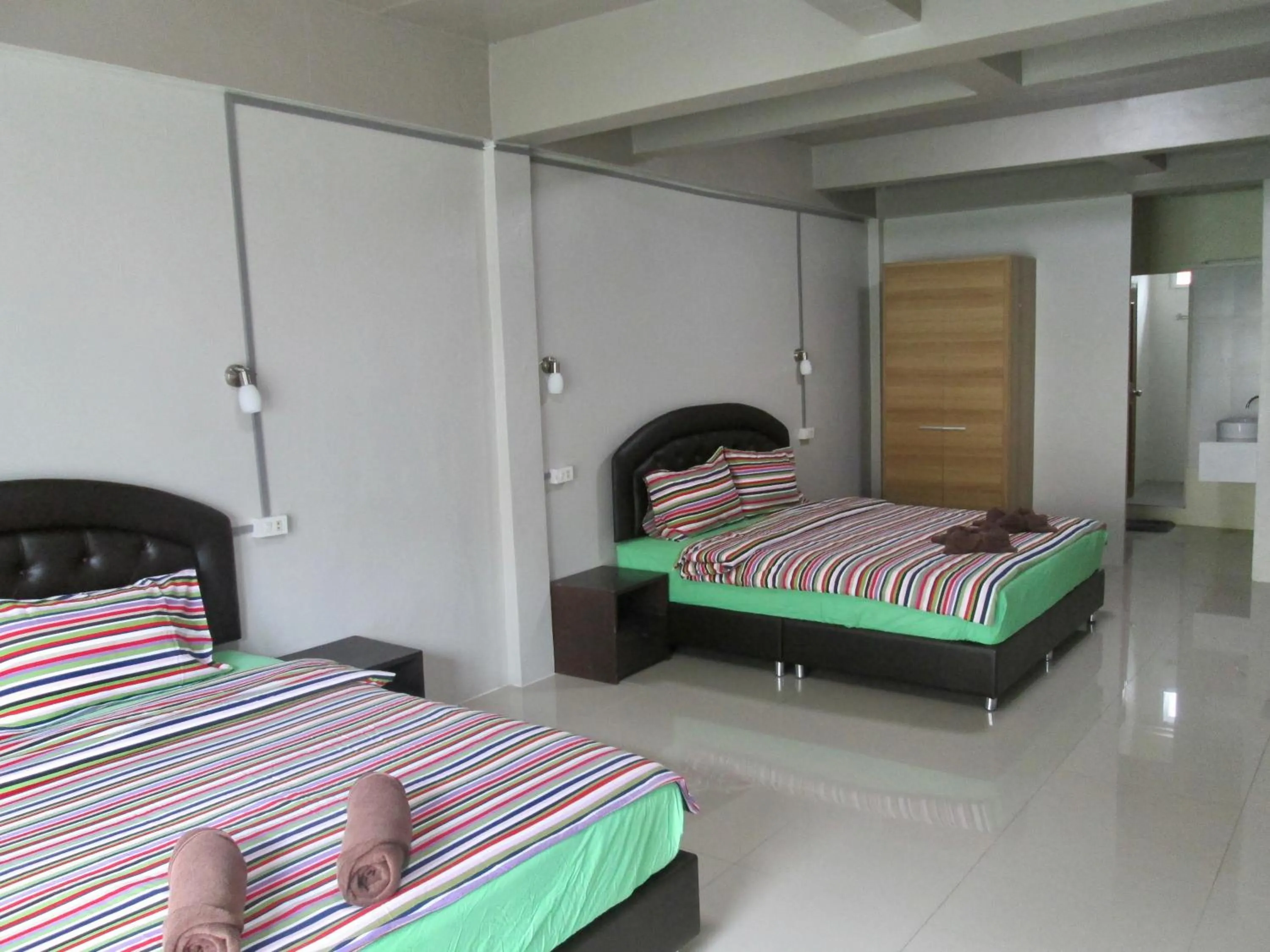 Bed in Pineapple Guesthouse