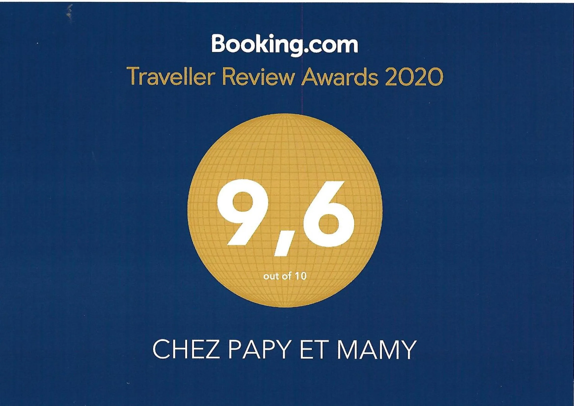 Logo/Certificate/Sign in Chez Papy et Mamy