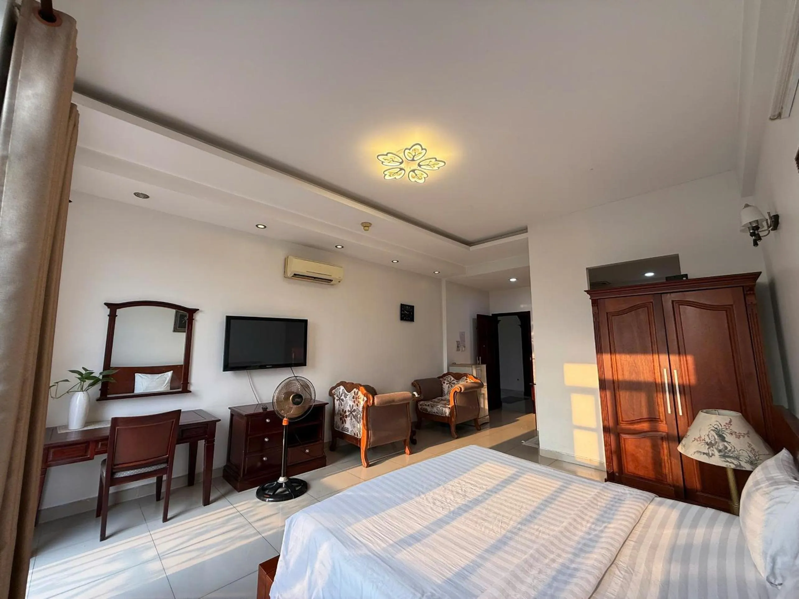 Bed in Hoa Phat Hotel & Apartment