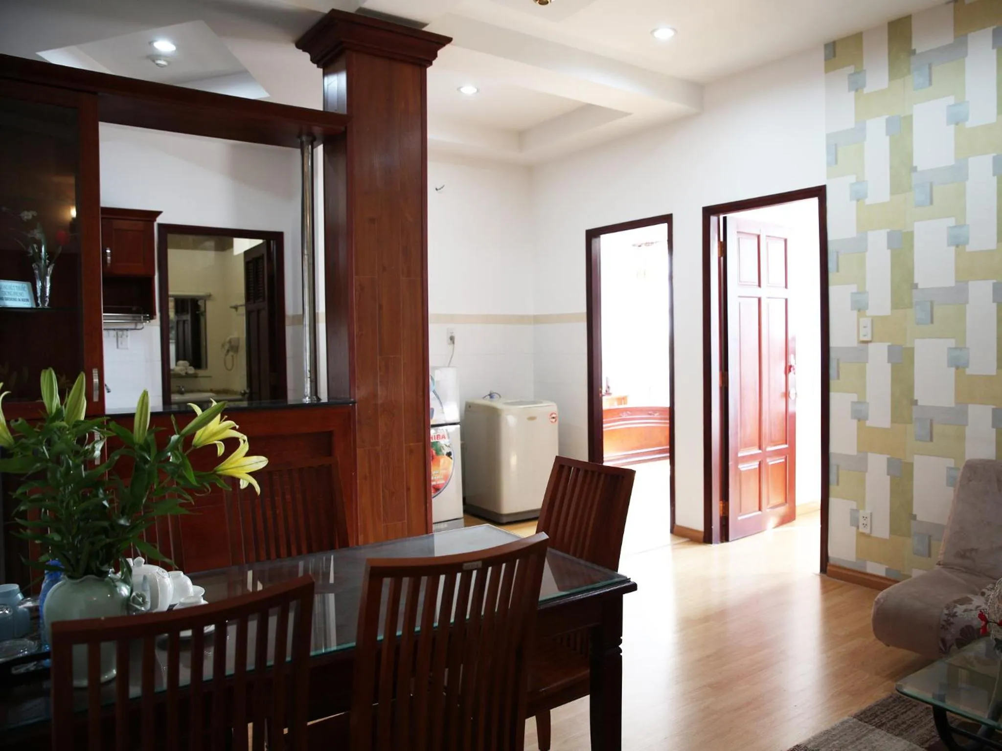 Decorative detail in Hoa Phat Hotel & Apartment