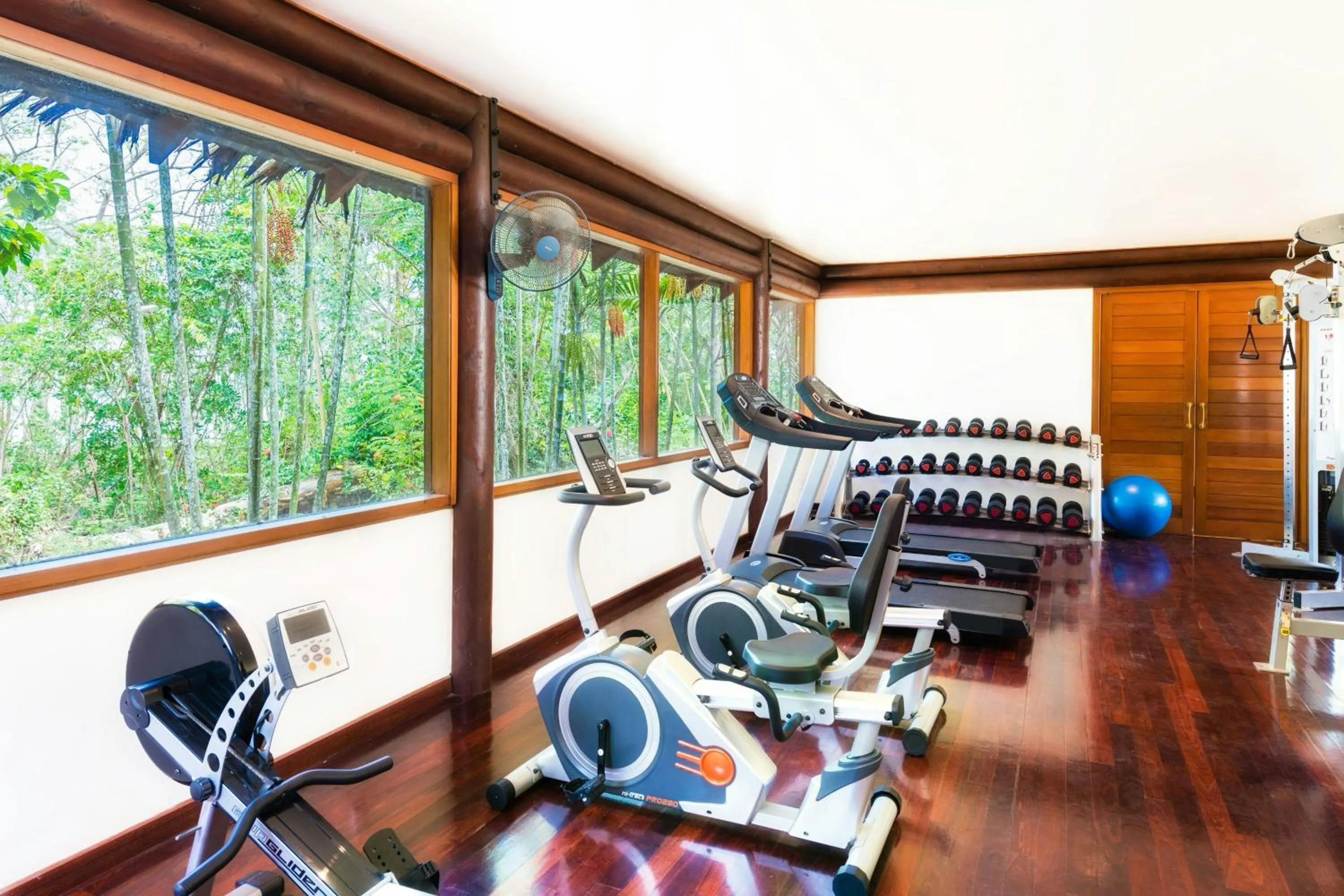 Fitness centre/facilities in Sheraton Samoa Beach Resort
