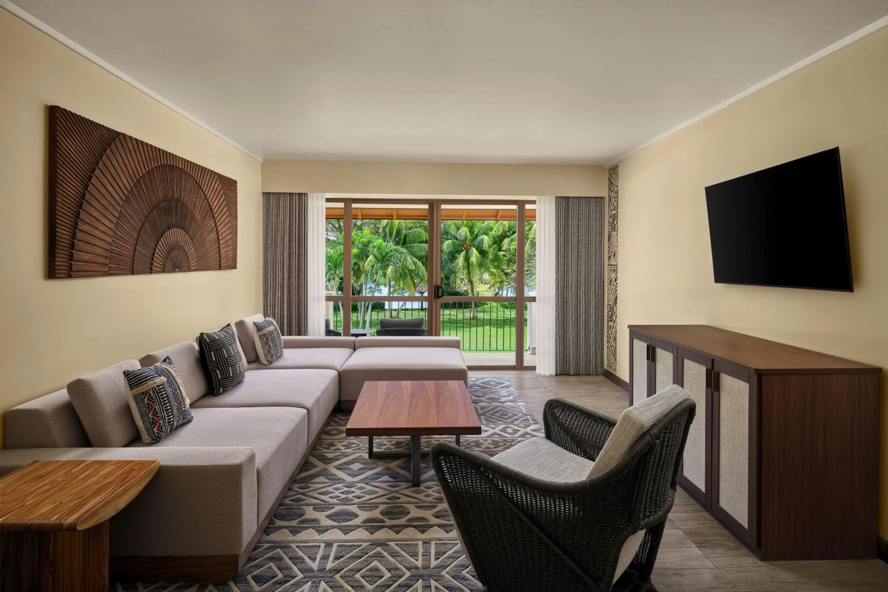 Photo of the whole room in Sheraton Samoa Beach Resort