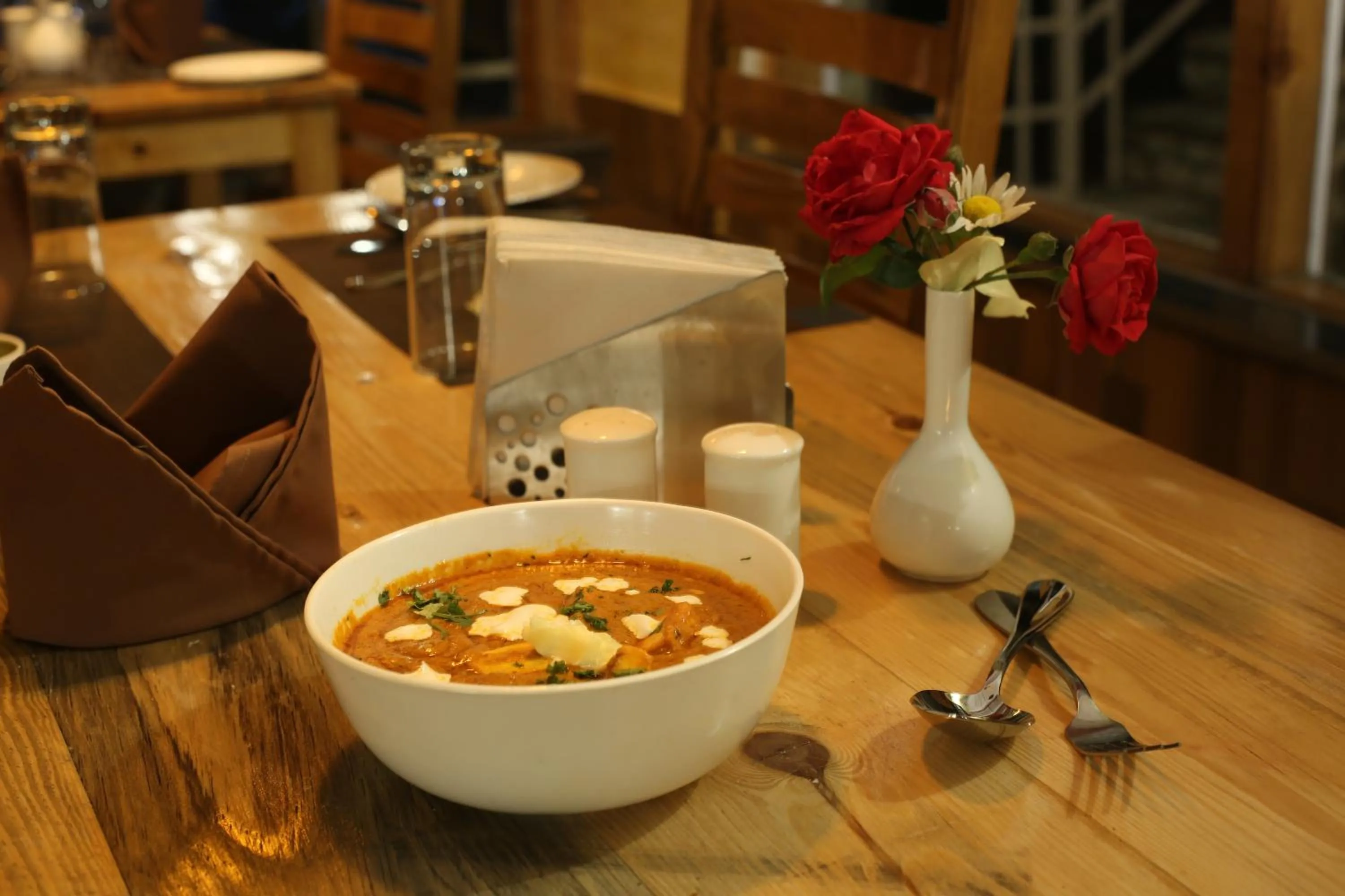 Food close-up in The Moksh Eco Inn