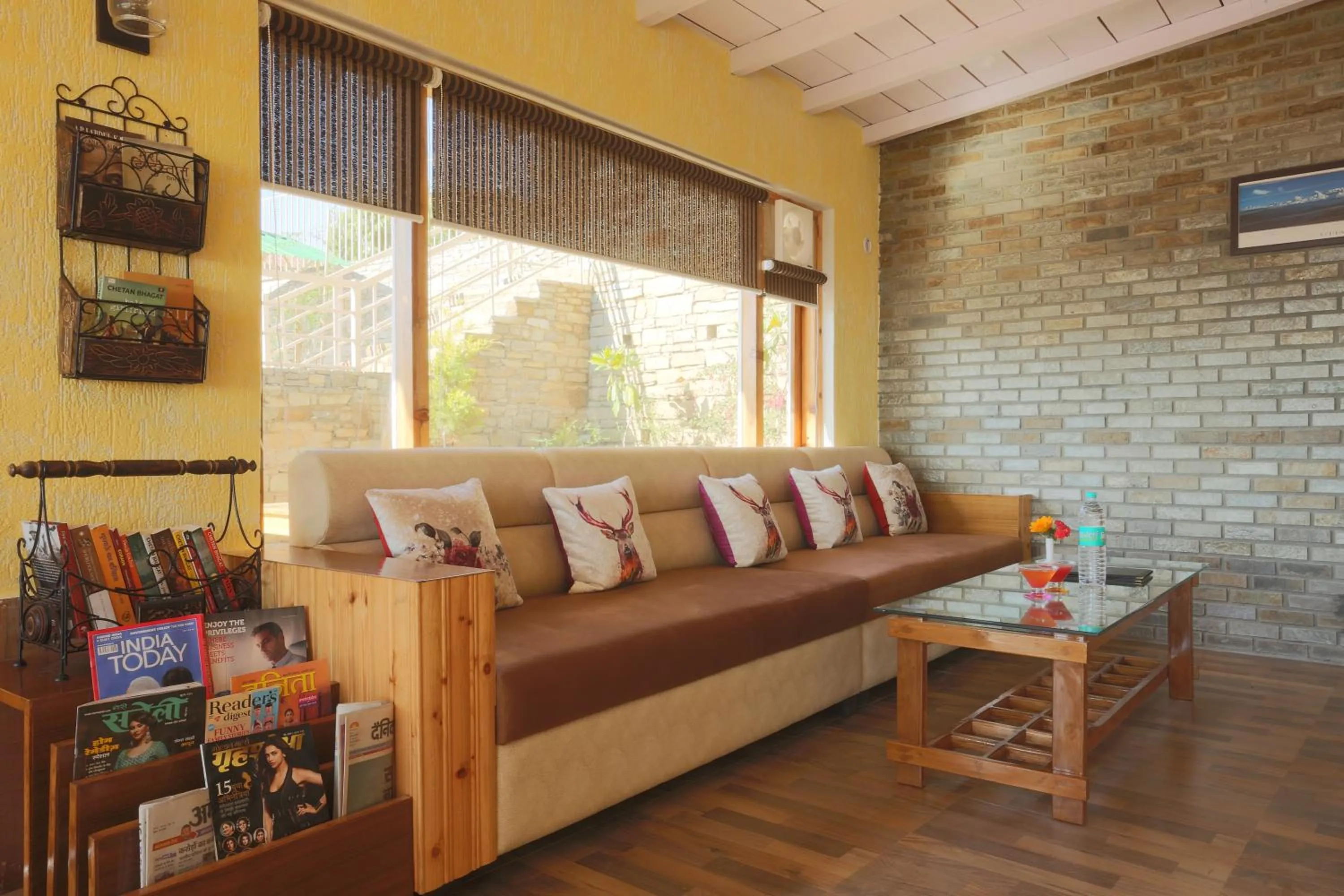 Lobby or reception in The Moksh Eco Inn