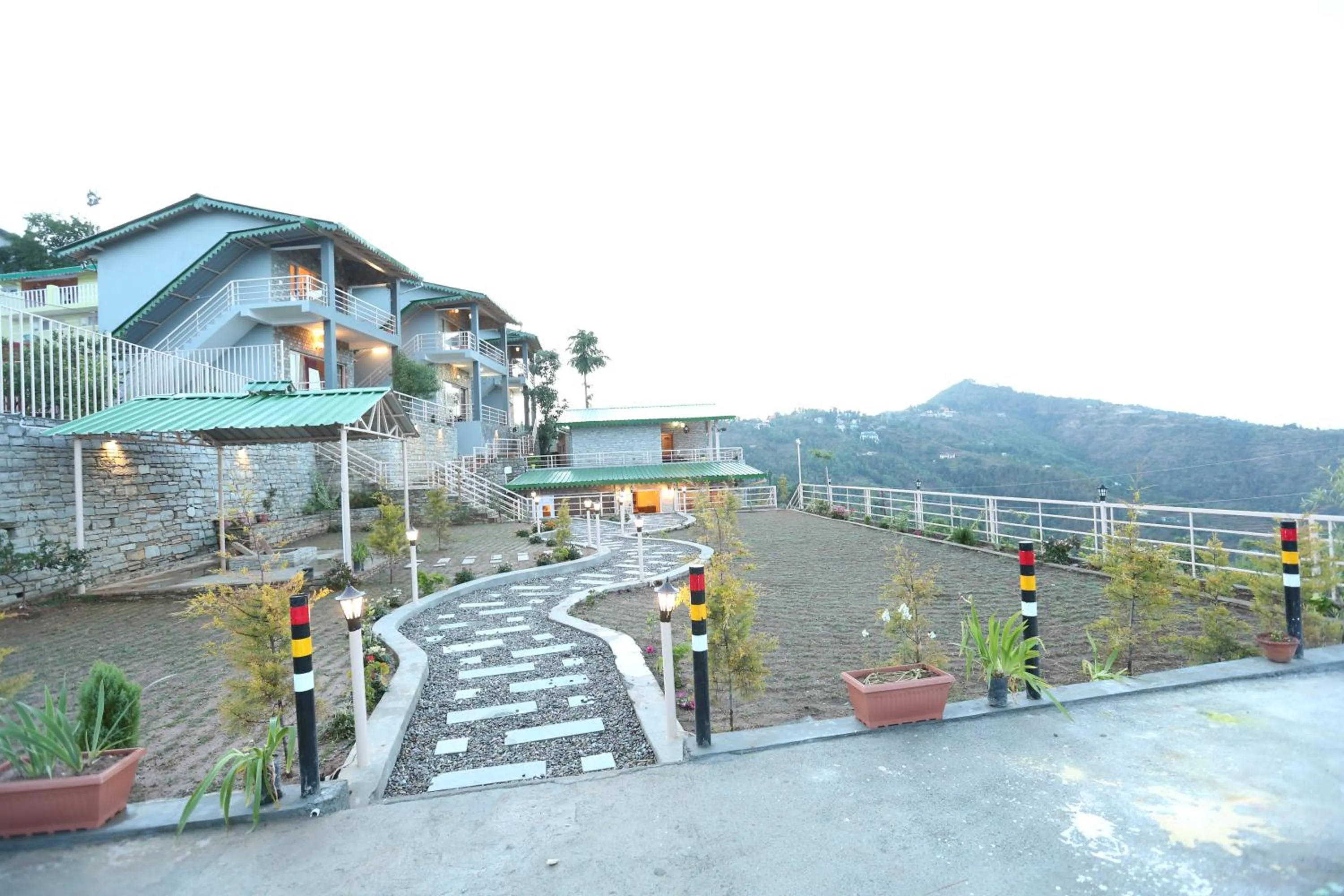 Property building in The Moksh Eco Inn