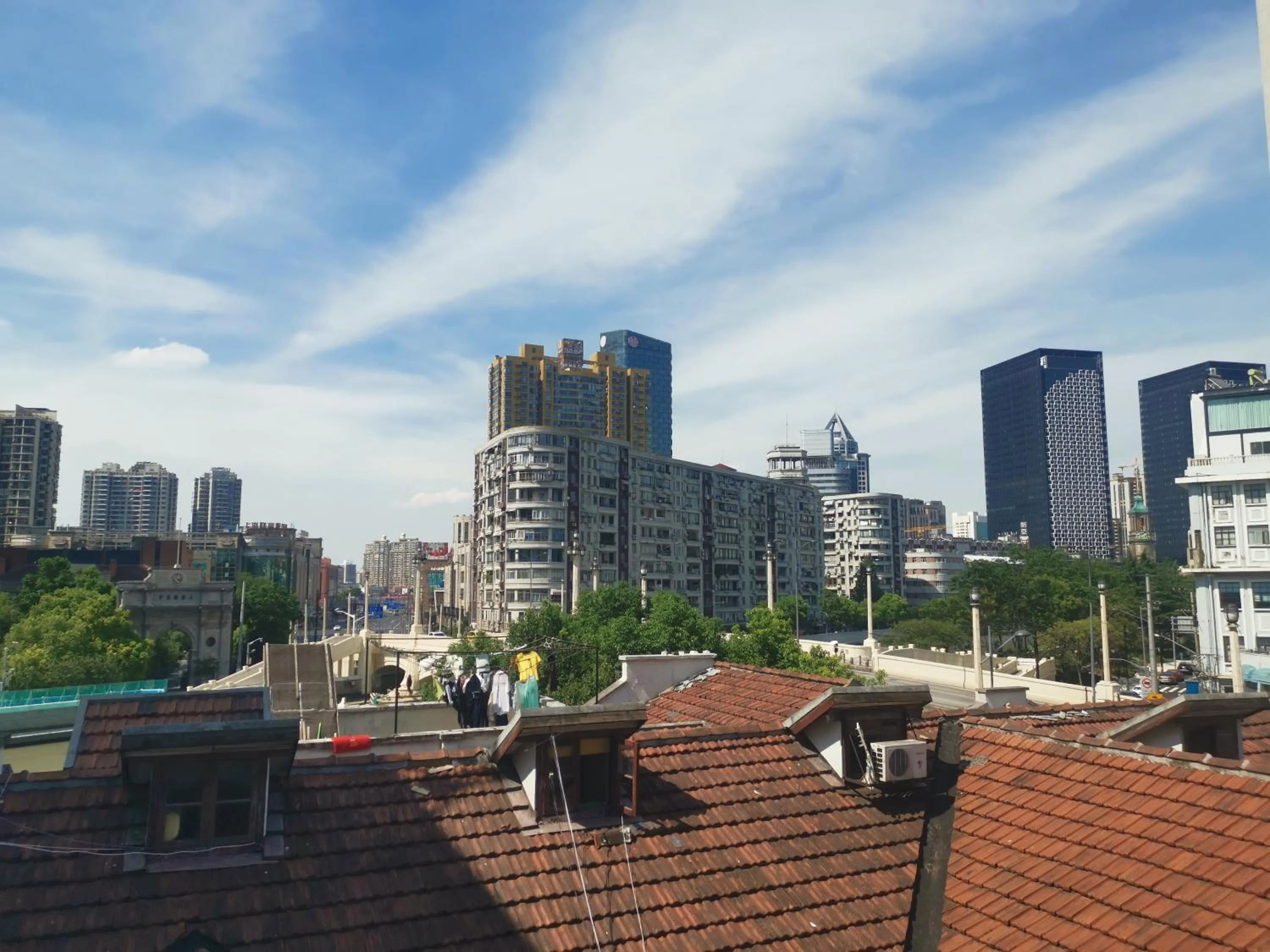 Balcony/Terrace in Shanghai Fish Inn Bund