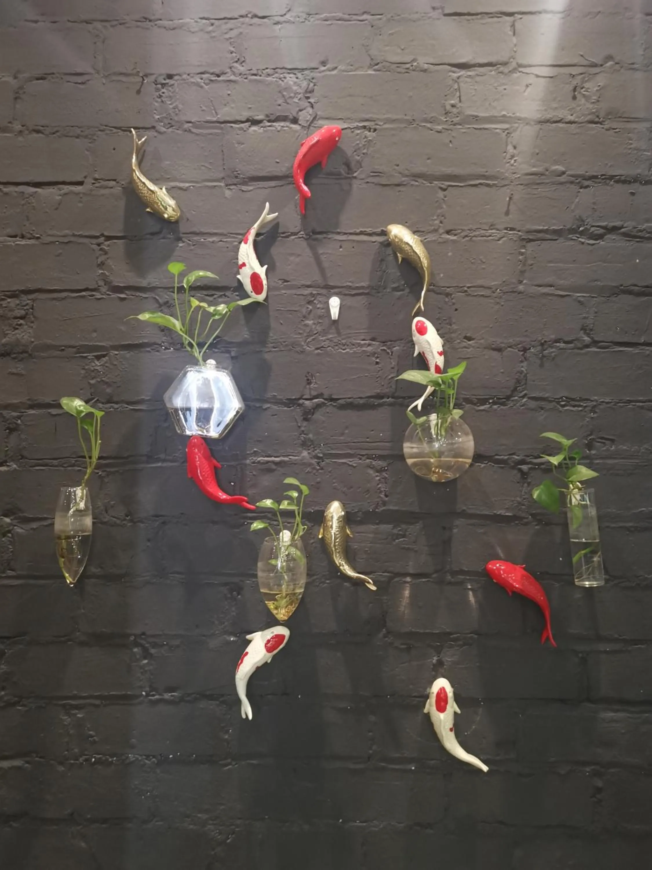 Decorative detail in Shanghai Fish Inn Bund