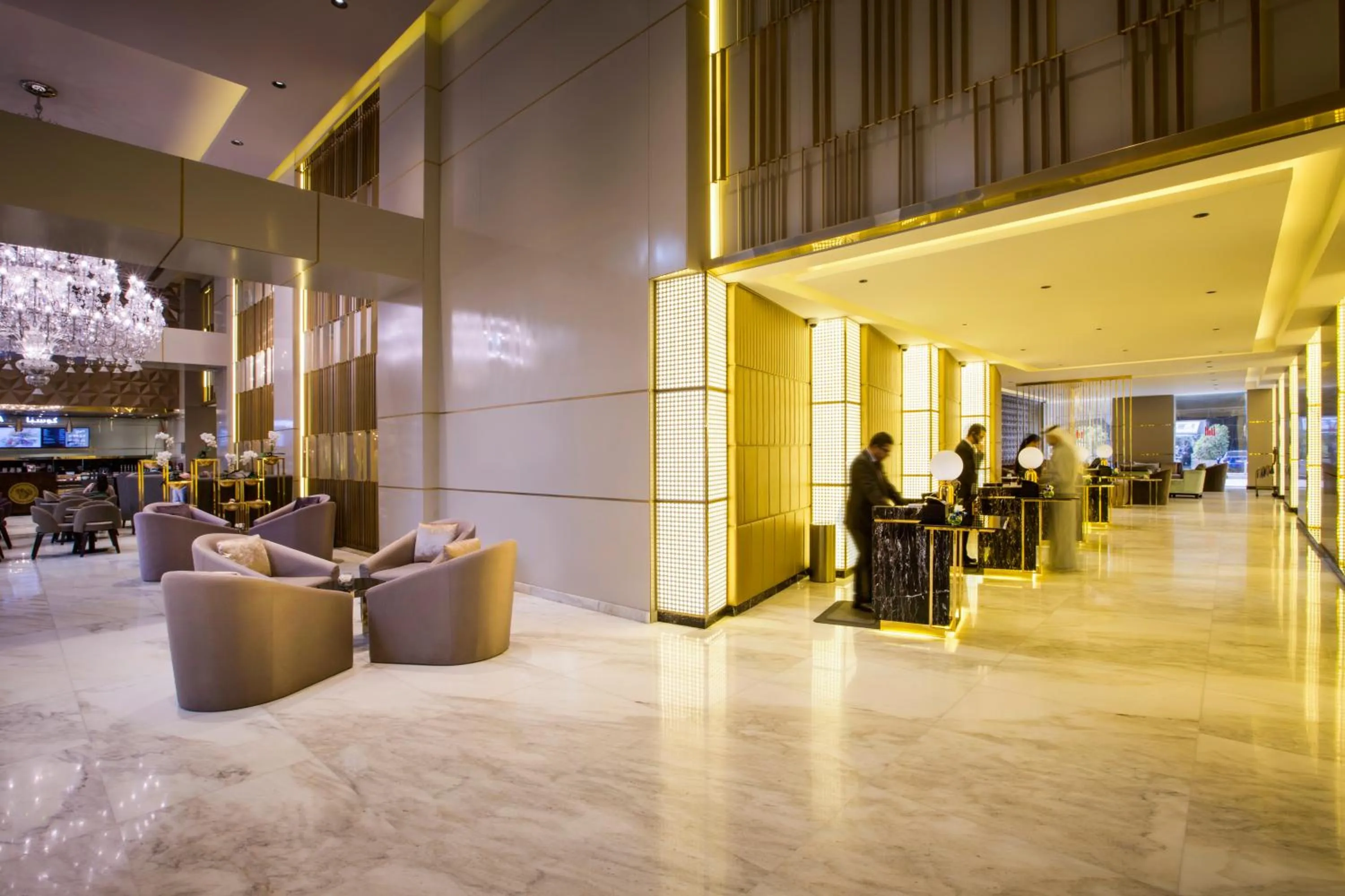 Lobby or reception in The Tower Plaza Hotel Dubai