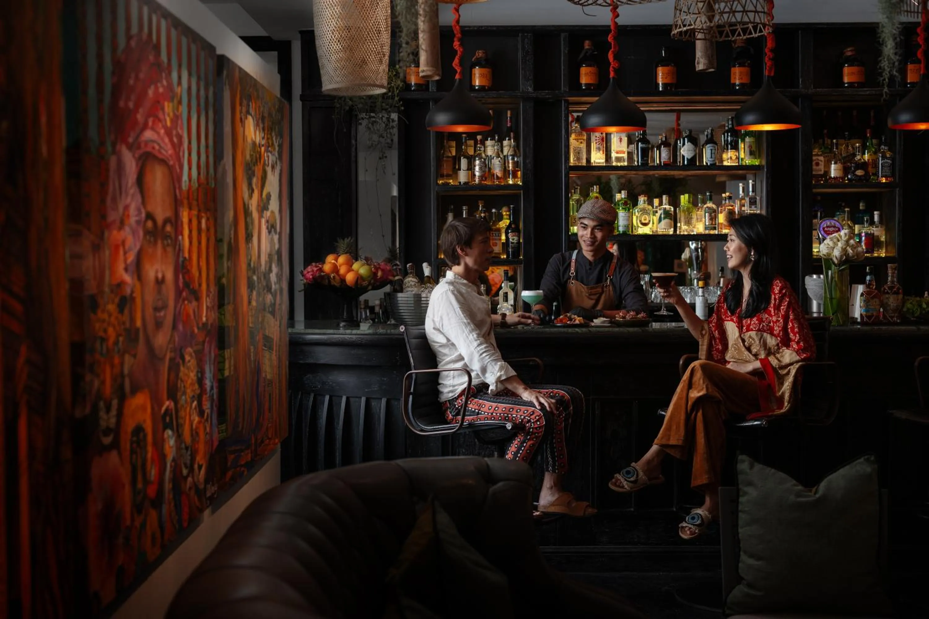 Lounge or bar in Shinta Mani Angkor