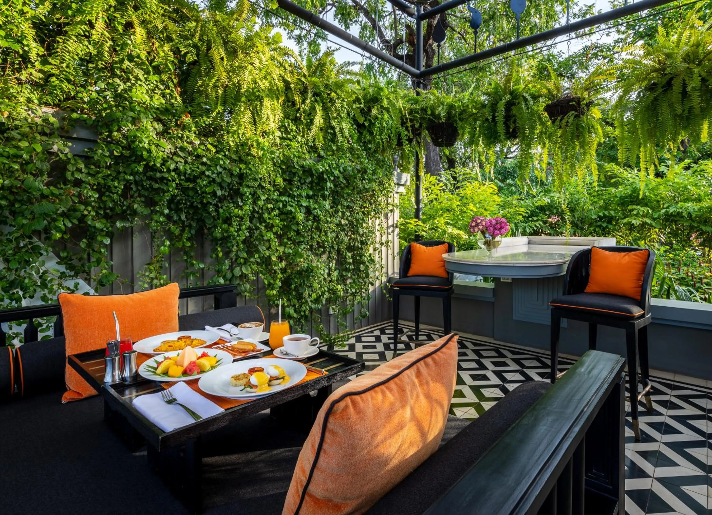 Dining area in Shinta Mani Angkor