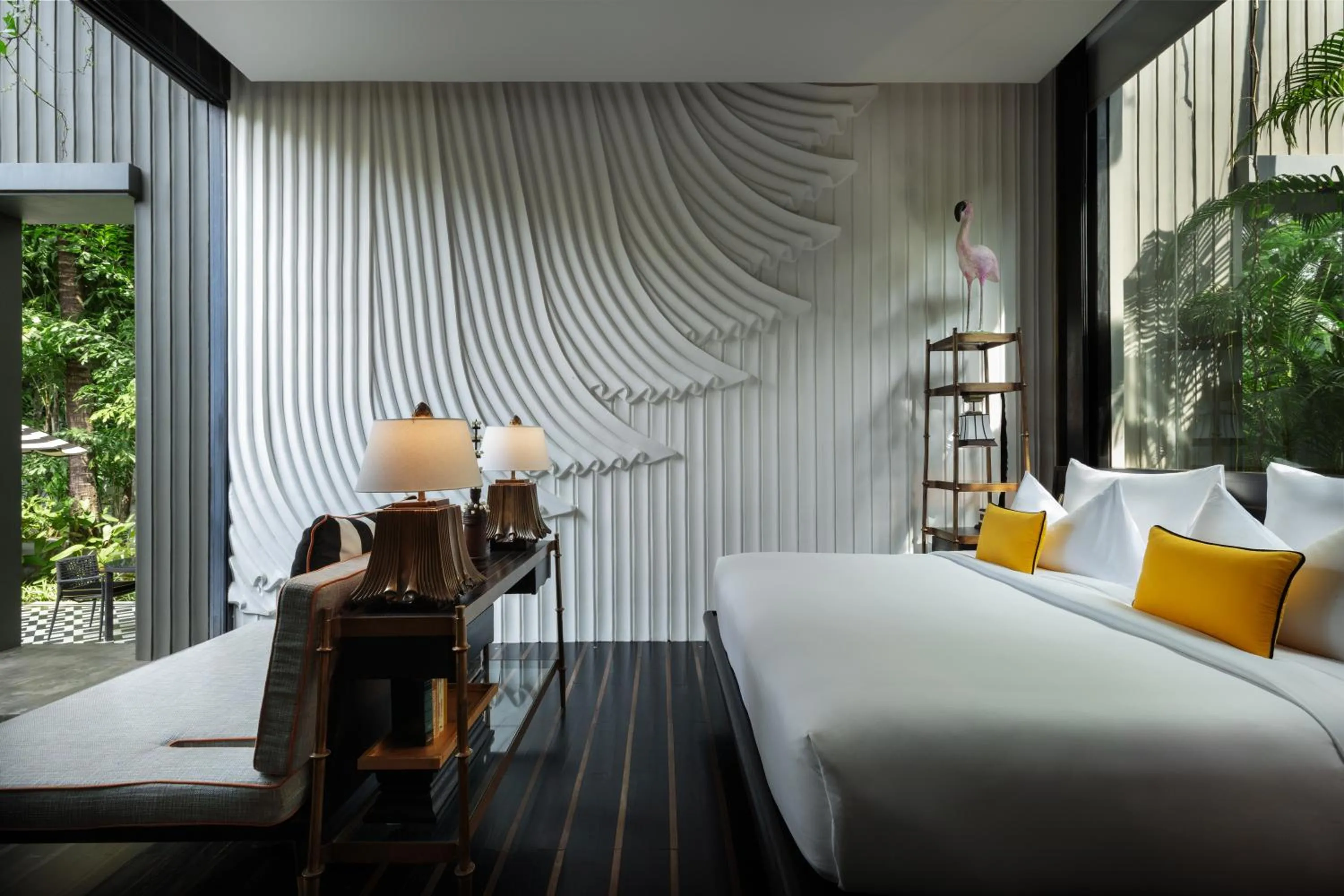 Photo of the whole room, Bed in Shinta Mani Angkor