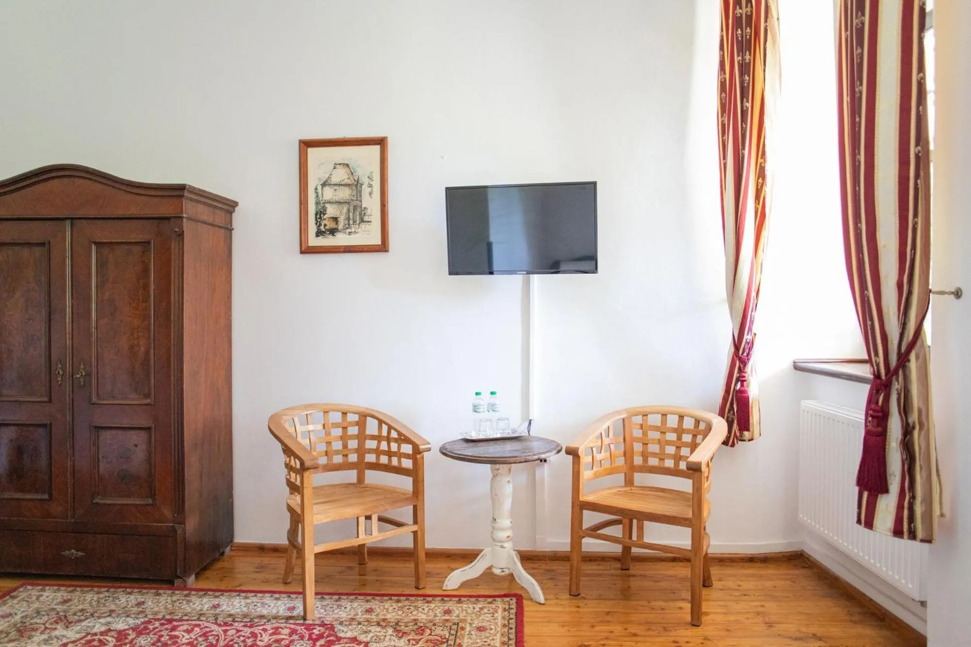 Seating area in Pałac Krobielowice