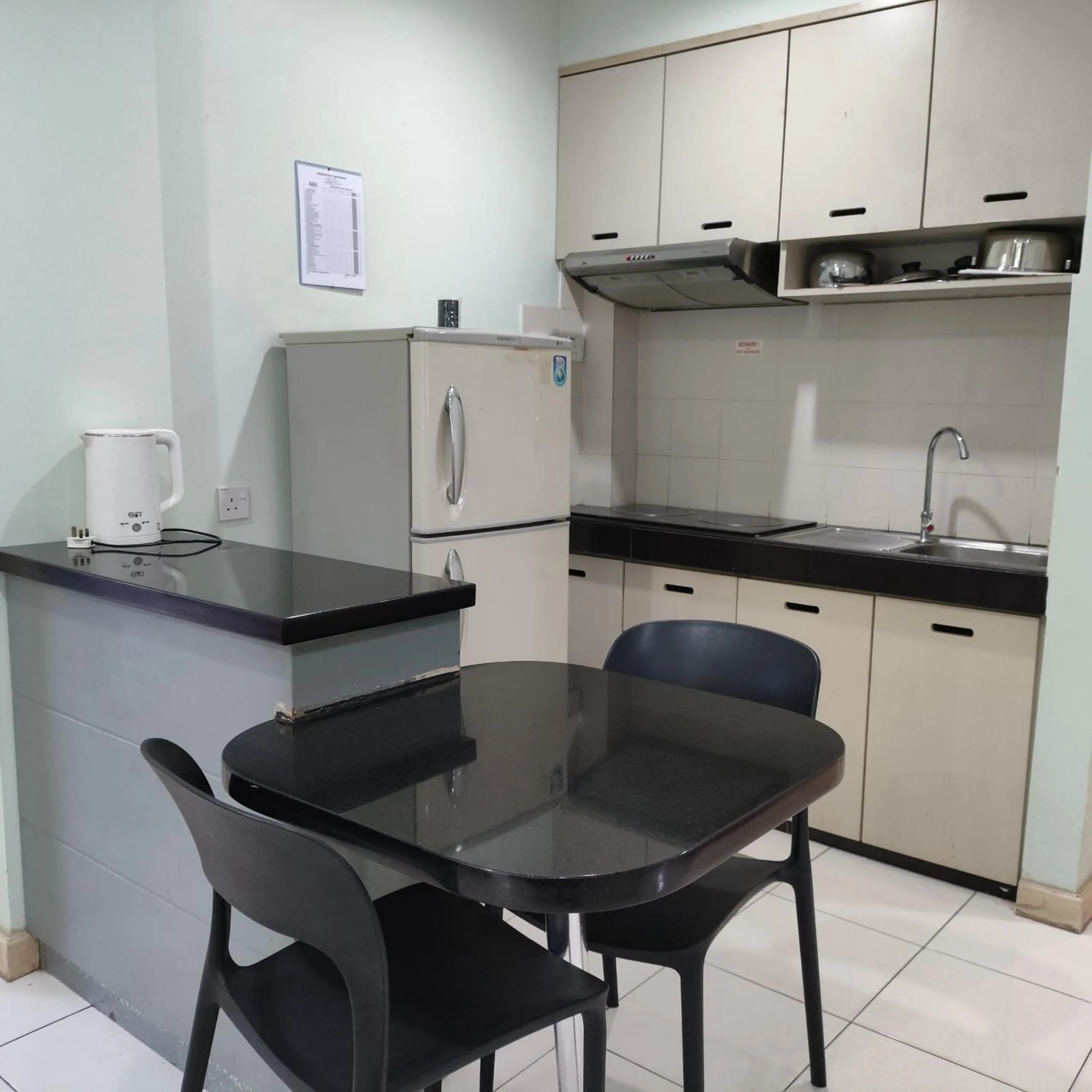 Kitchen or kitchenette in Song Service Apartment formerly known as Jinhold Service Apartment