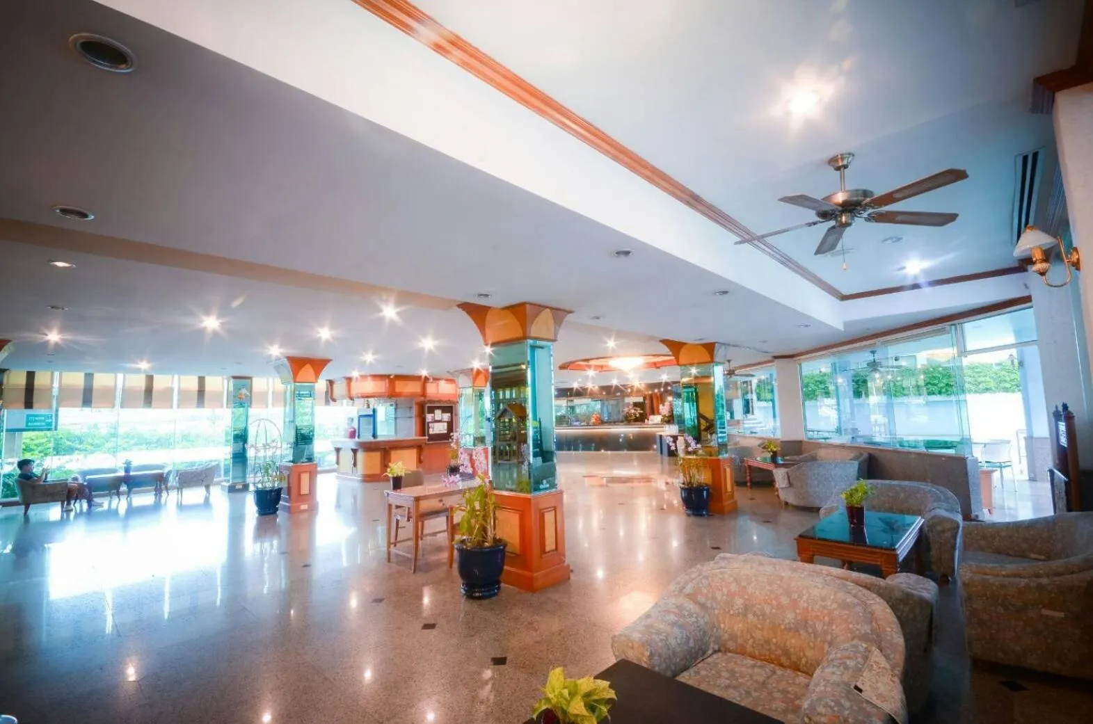 Lobby or reception in Viang Tak Riverside Hotel