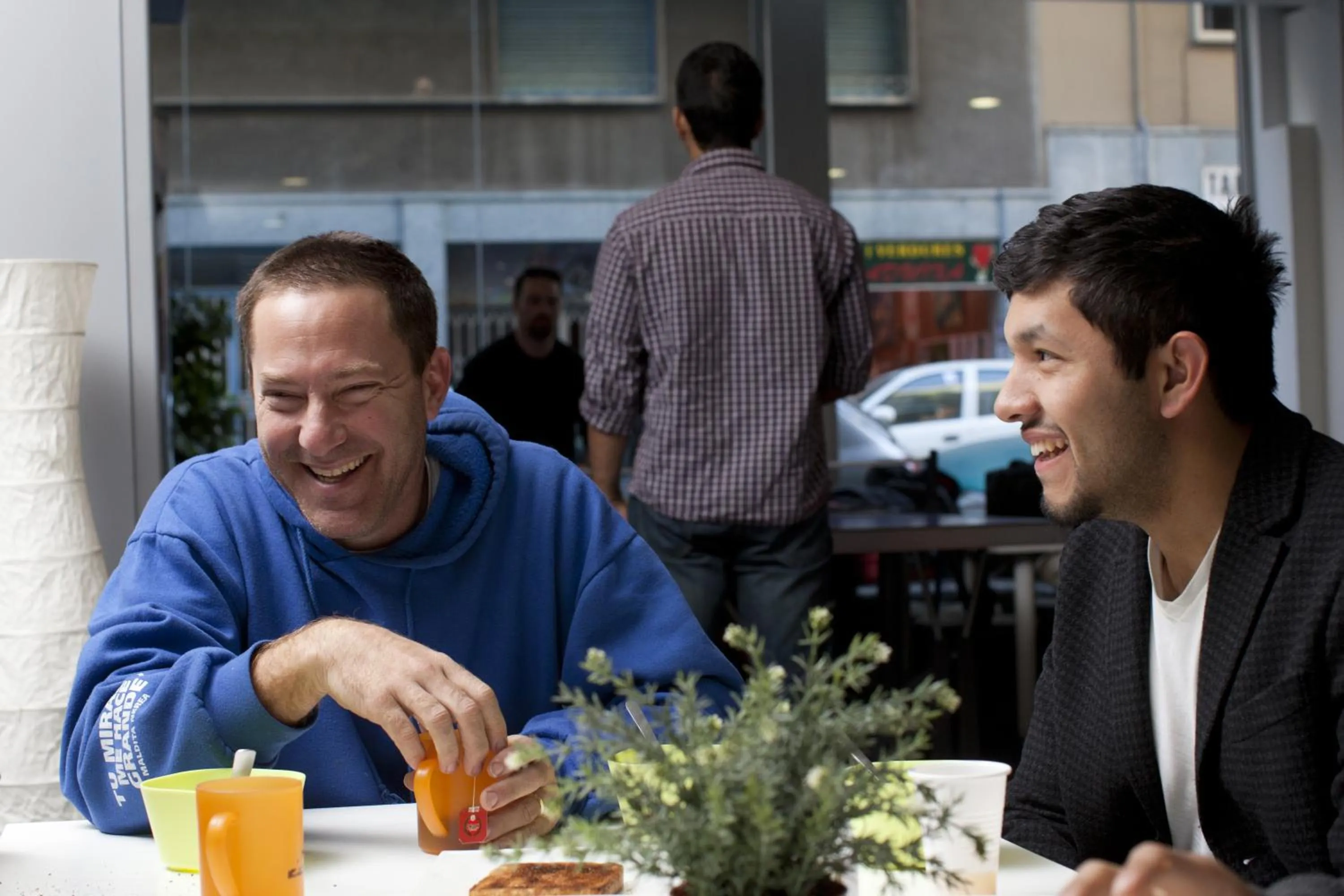 group of guests in HelloBCN Youth Hostel Barcelona