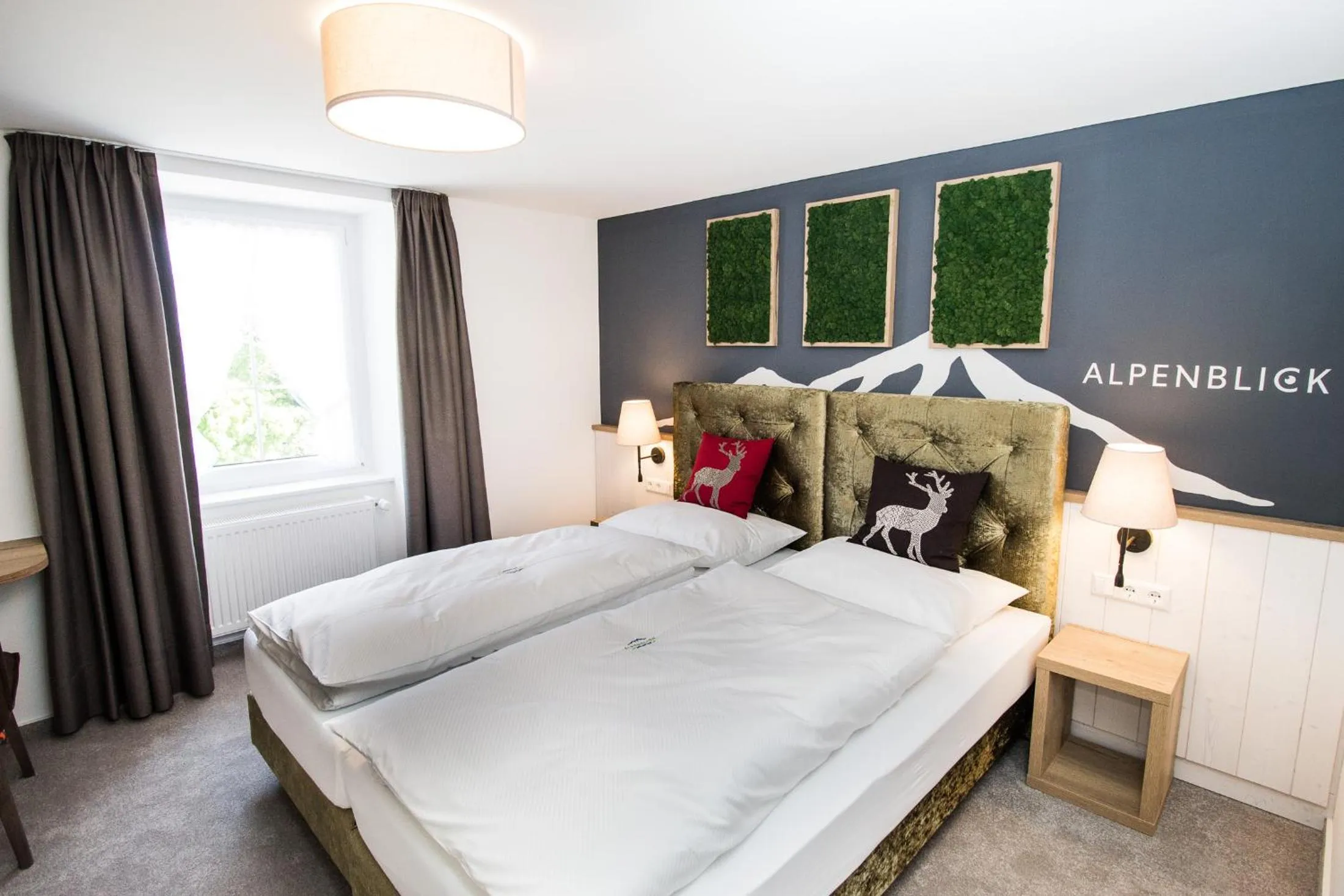 Bed in Landgasthof Alpenblick an der Wutachschlucht Südschwarzwald