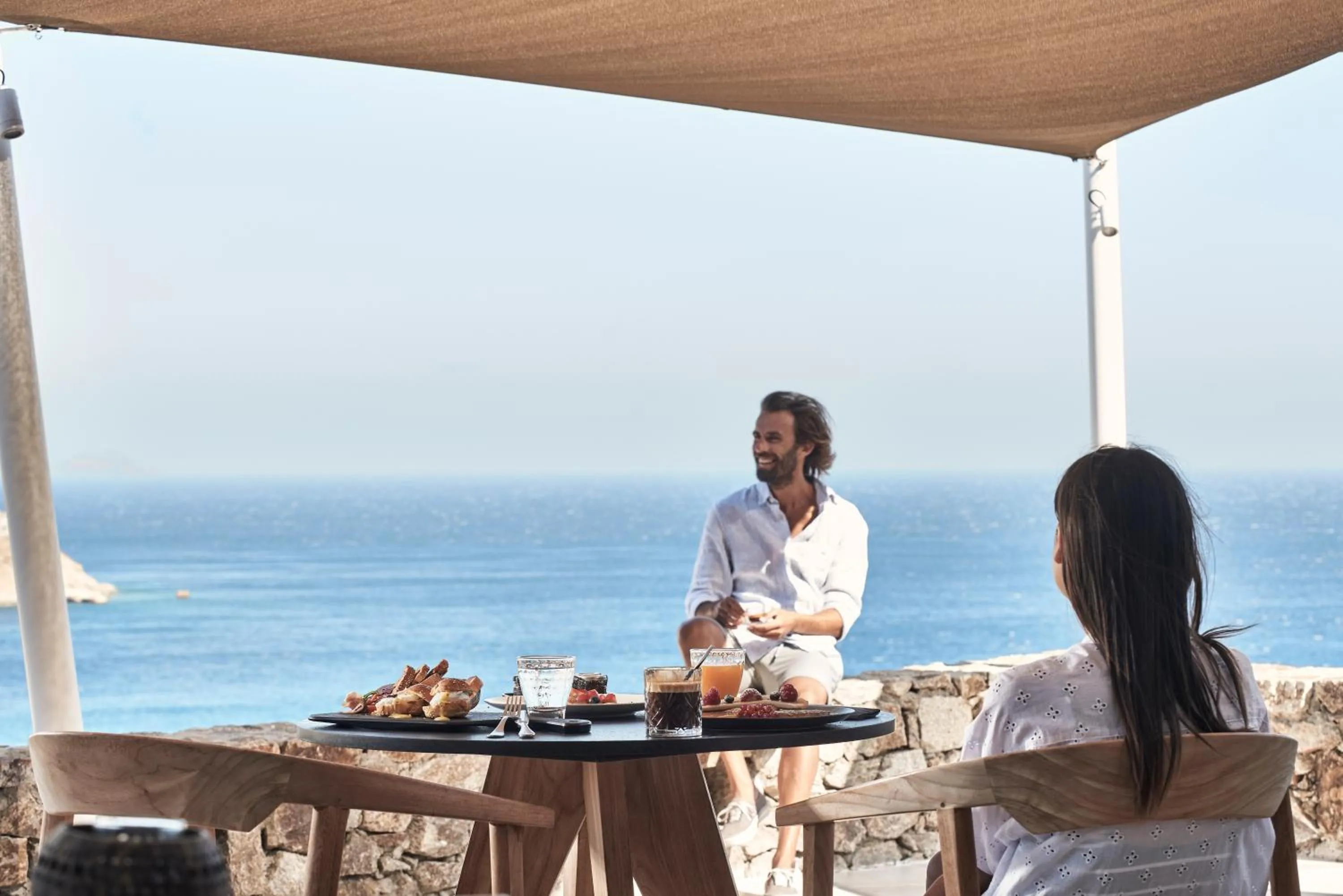 Restaurant/places to eat in Mykonos Bliss - Cozy Suites, Adults Only Hotel