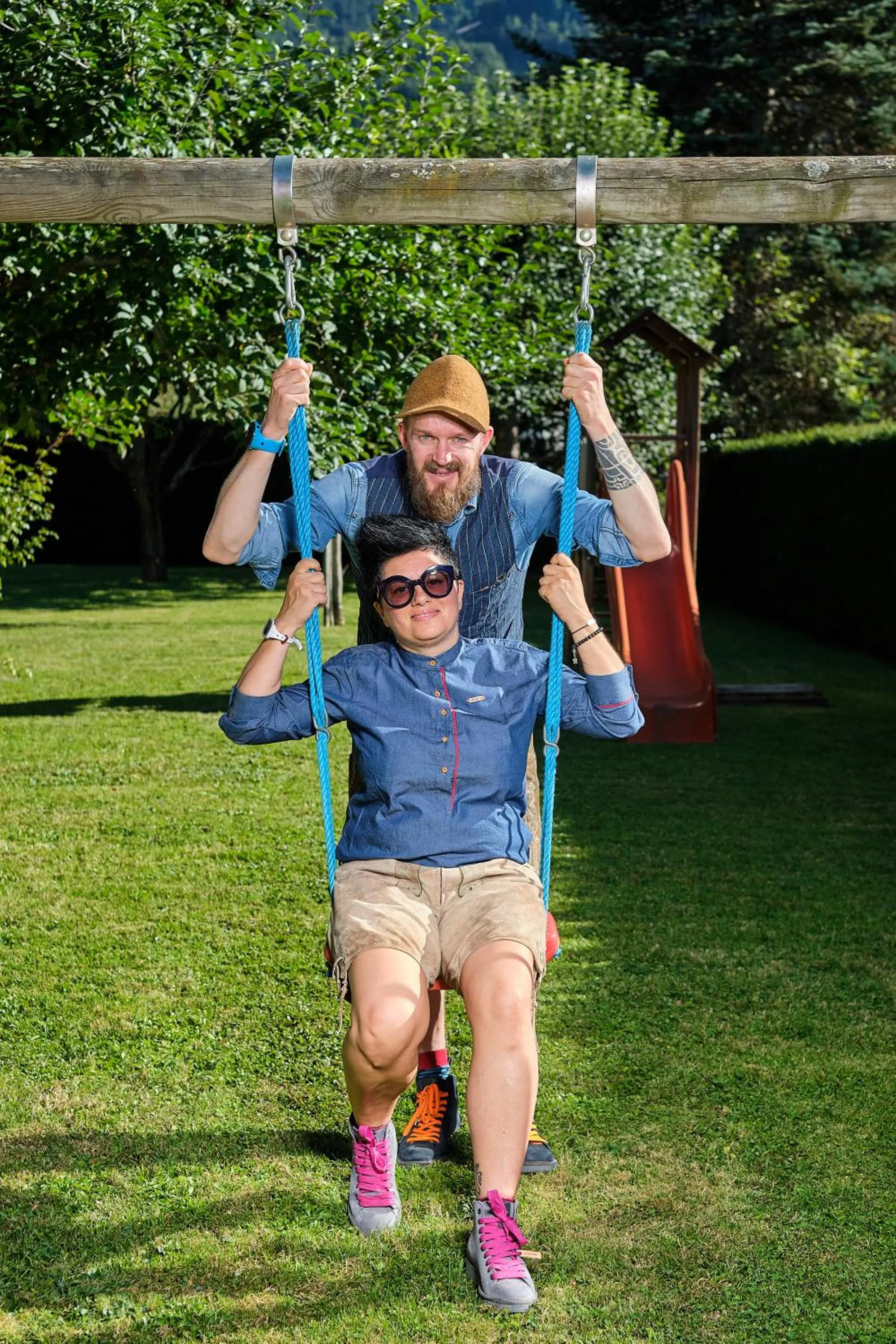 Children play ground in Garni Volgger