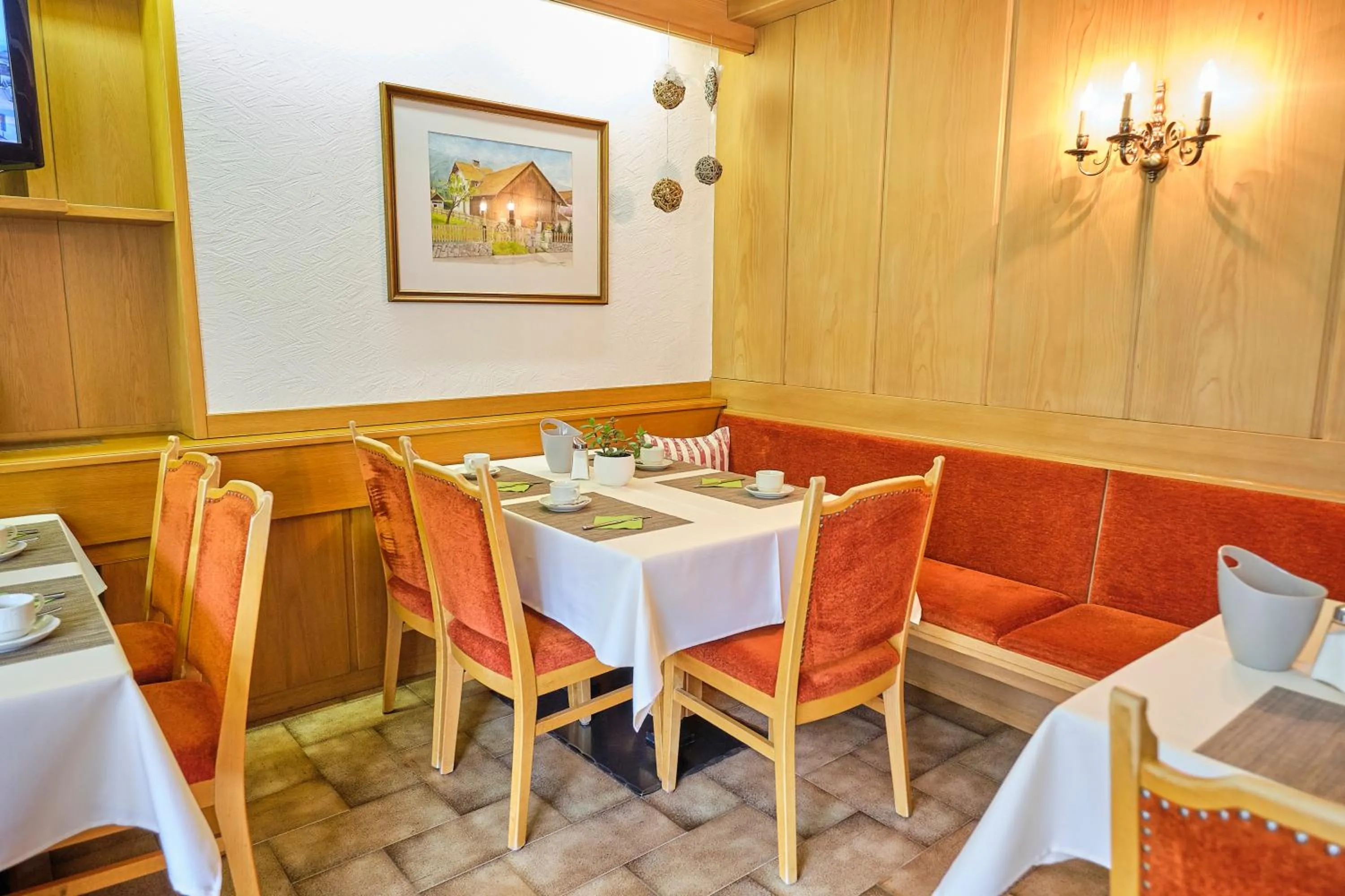 Seating area in Garni Volgger