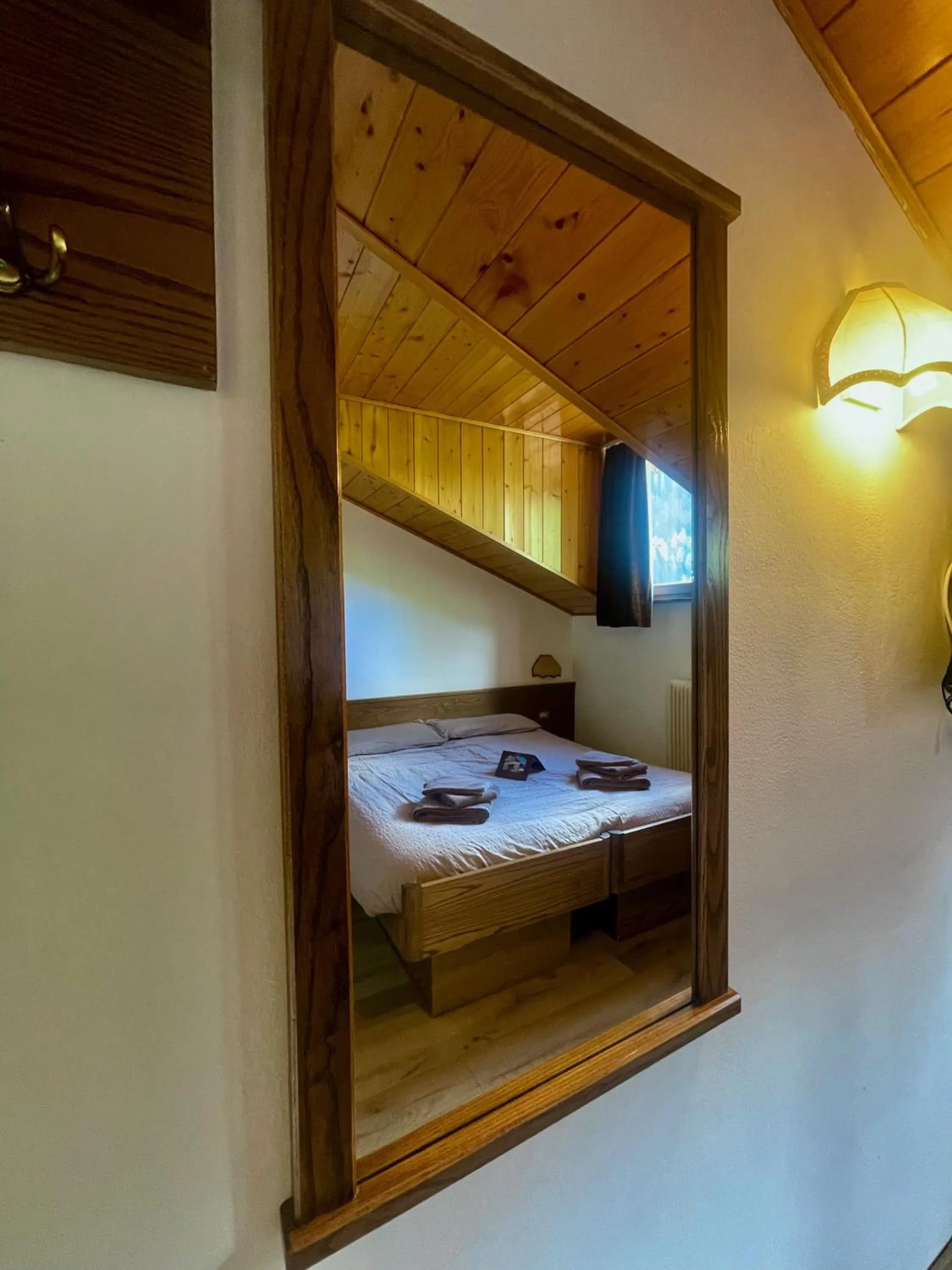 Bed in Hotel Biancaneve