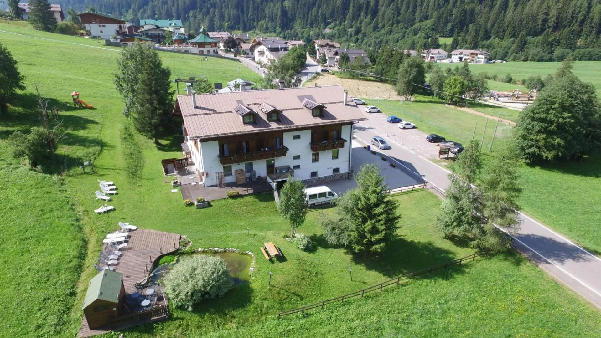 Bird's eye view in Hotel Biancaneve