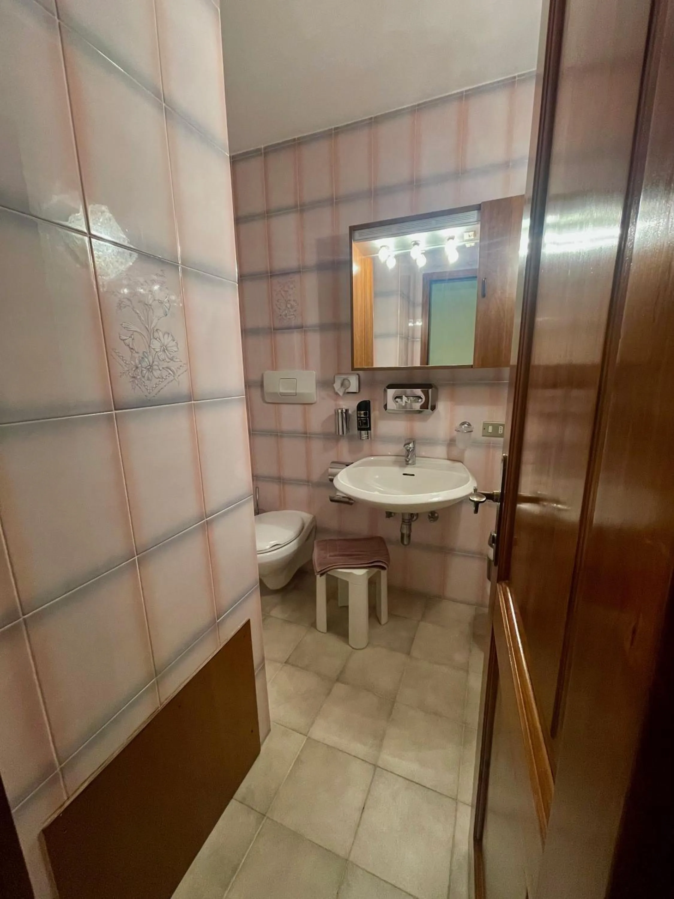 Bathroom in Hotel Biancaneve