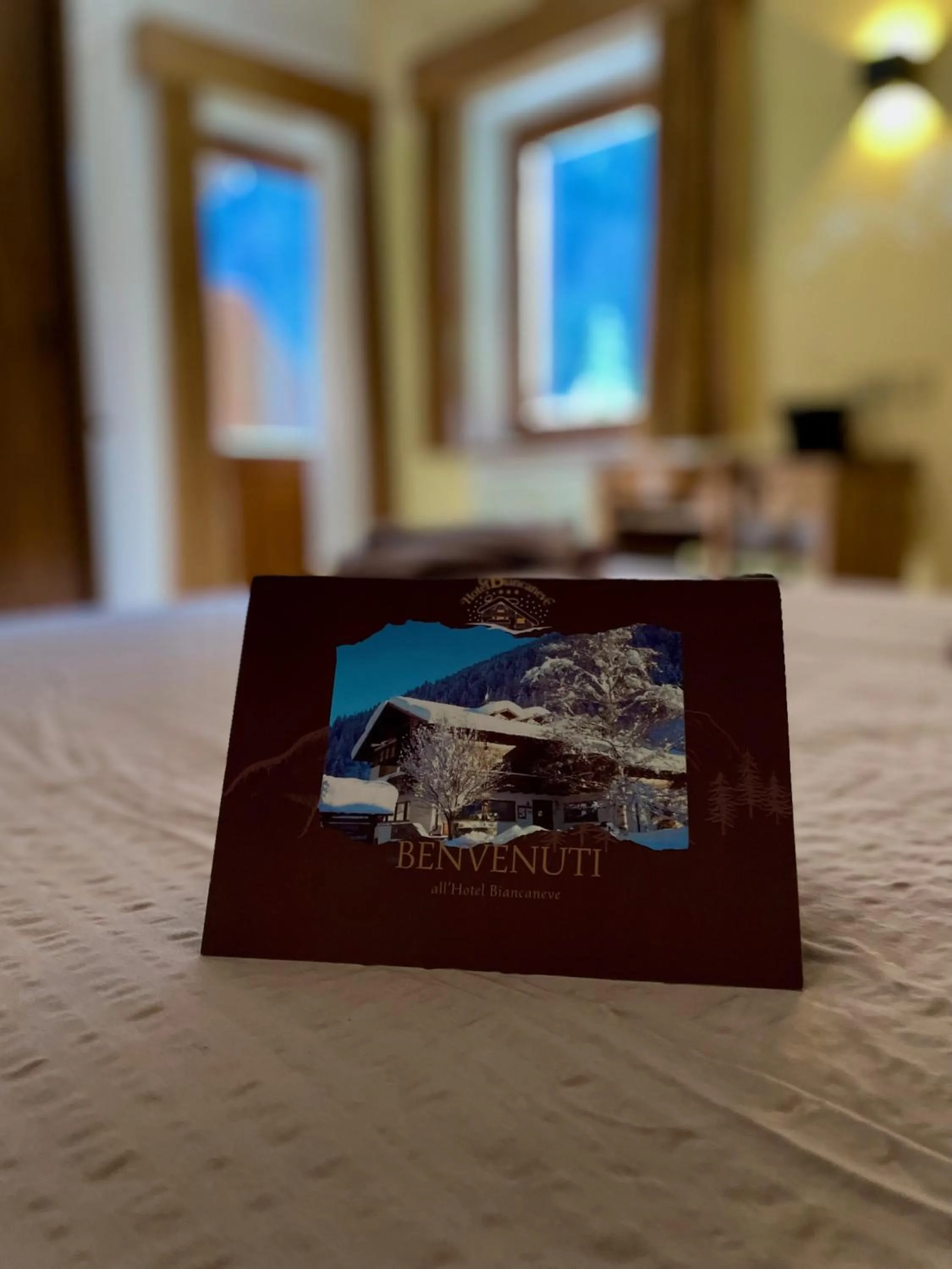 Bed in Hotel Biancaneve