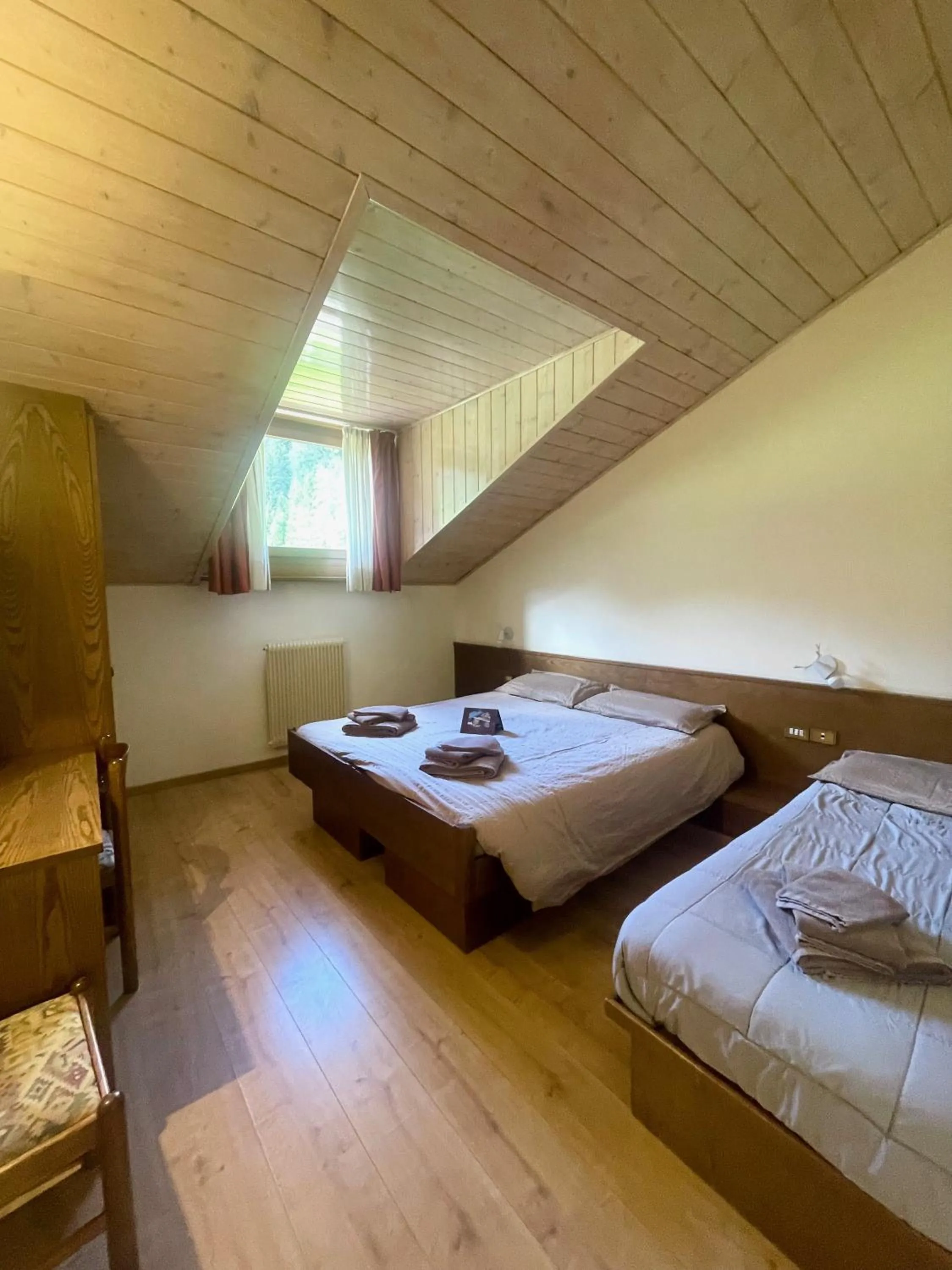 Bed in Hotel Biancaneve