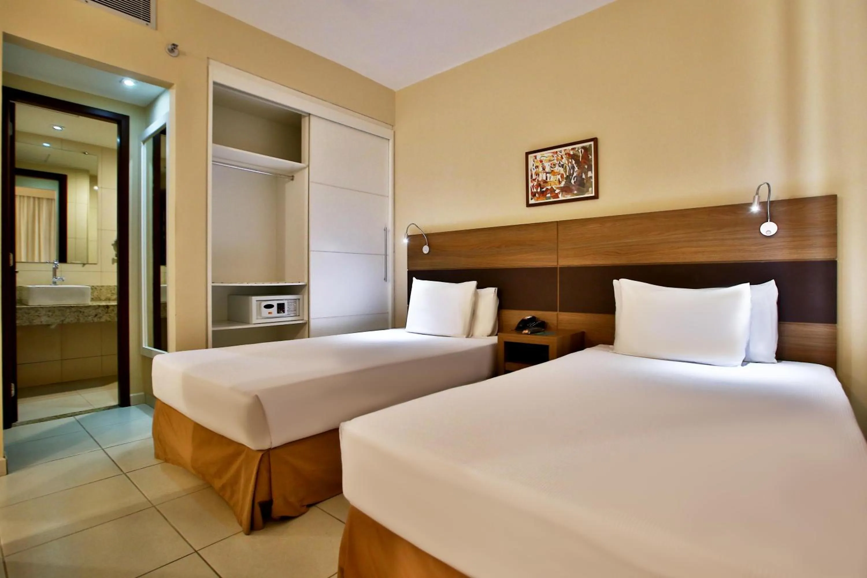 Bed in Quality Hotel & Suítes São Salvador