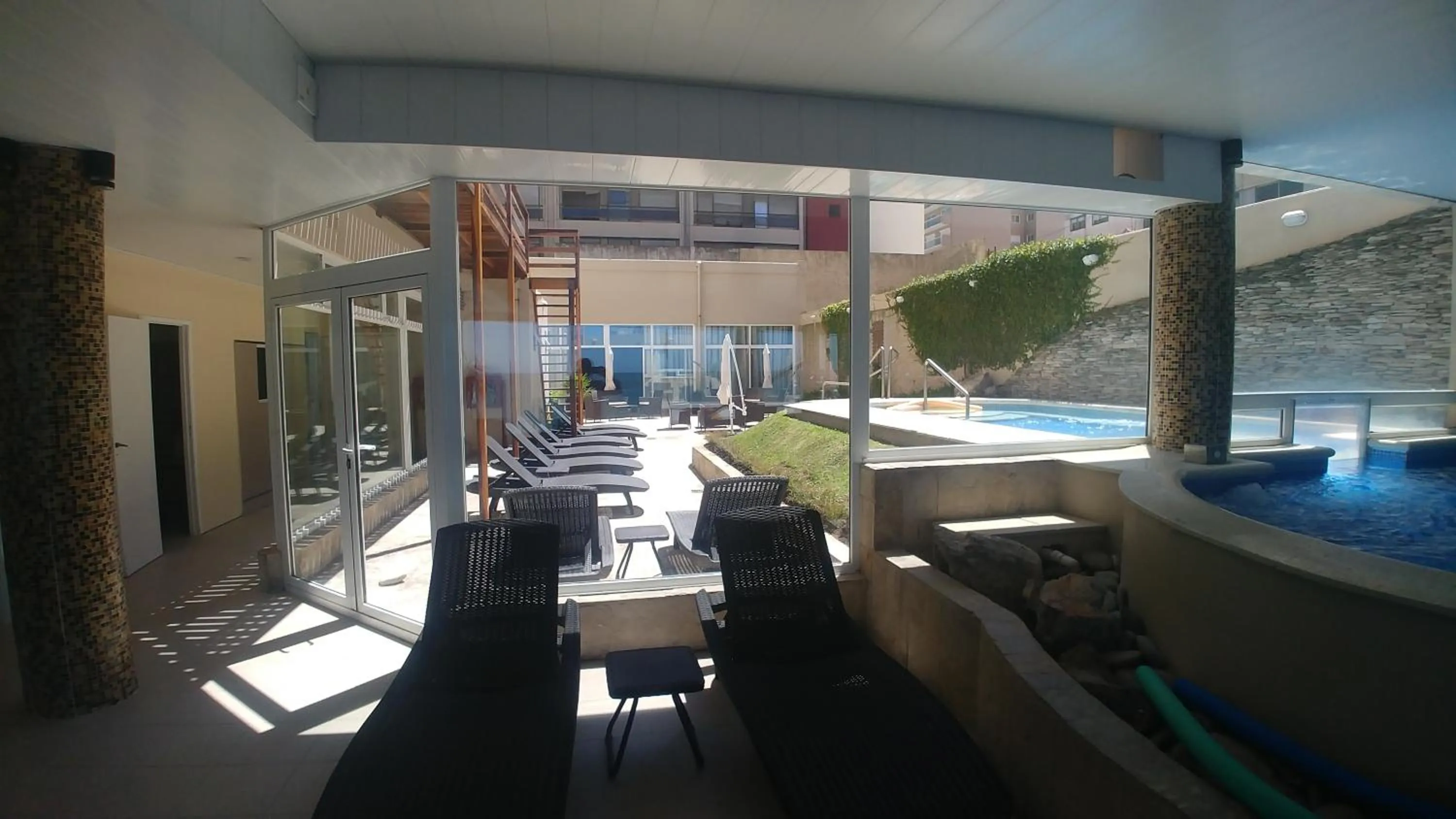 Solarium in Hotel Las Rocas