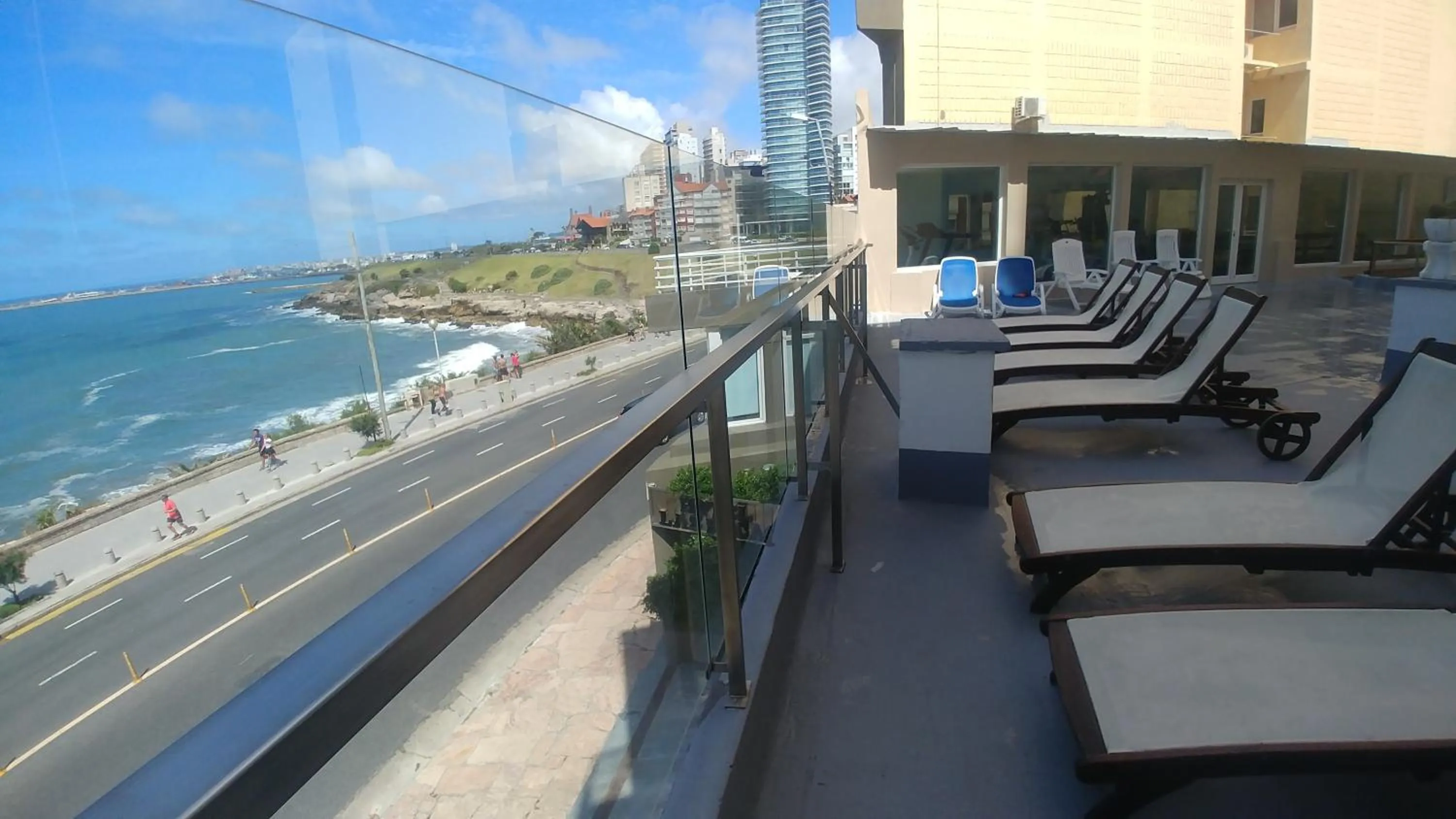 Solarium in Hotel Las Rocas