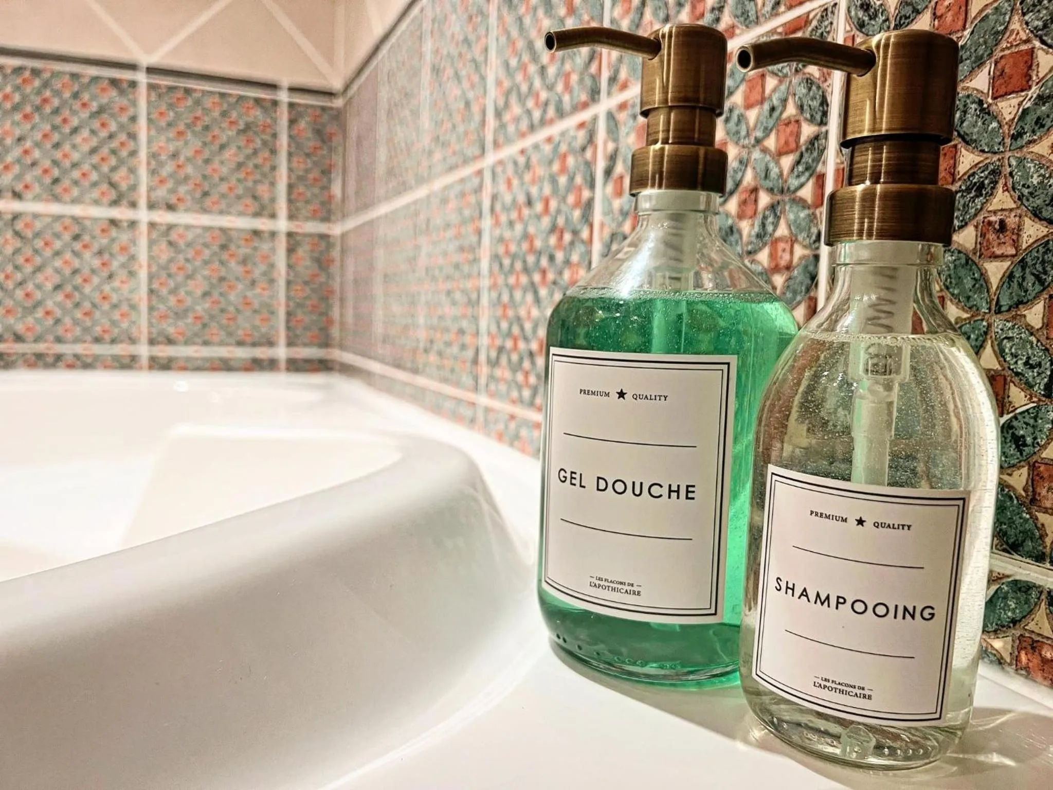 Bathroom in Logis Hôtel Restaurant La Bergerie