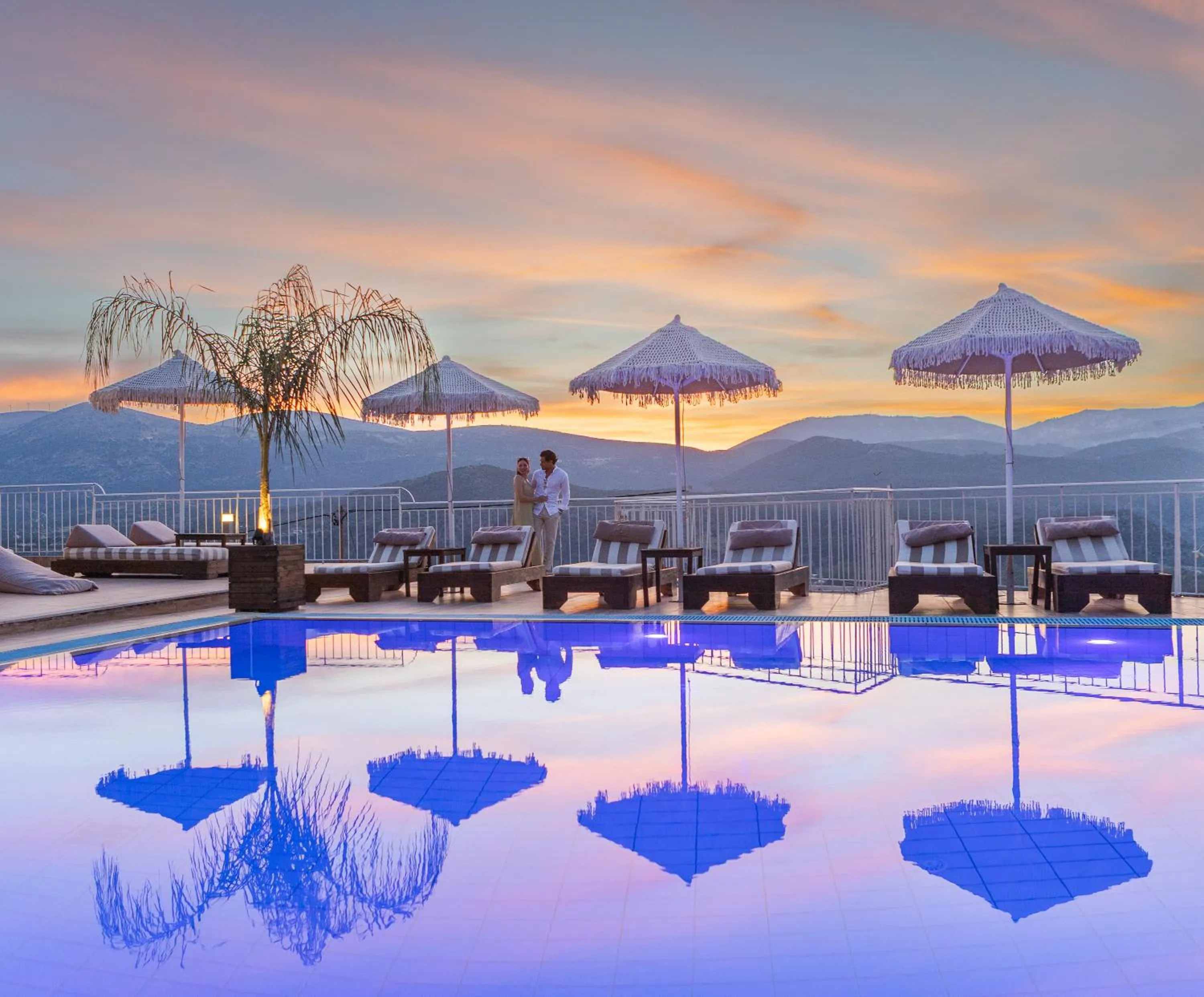 Swimming pool in The "L" Suites & Apartments
