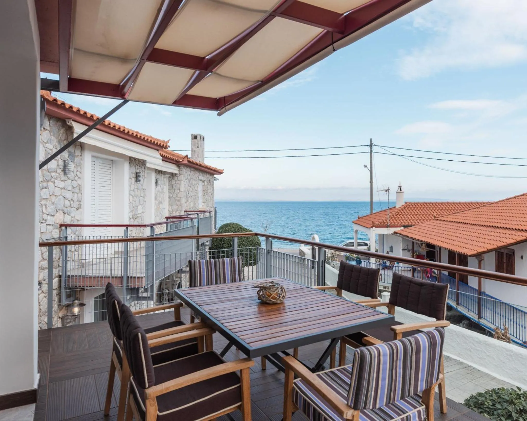 Patio in Tyros Boutique Houses Villas