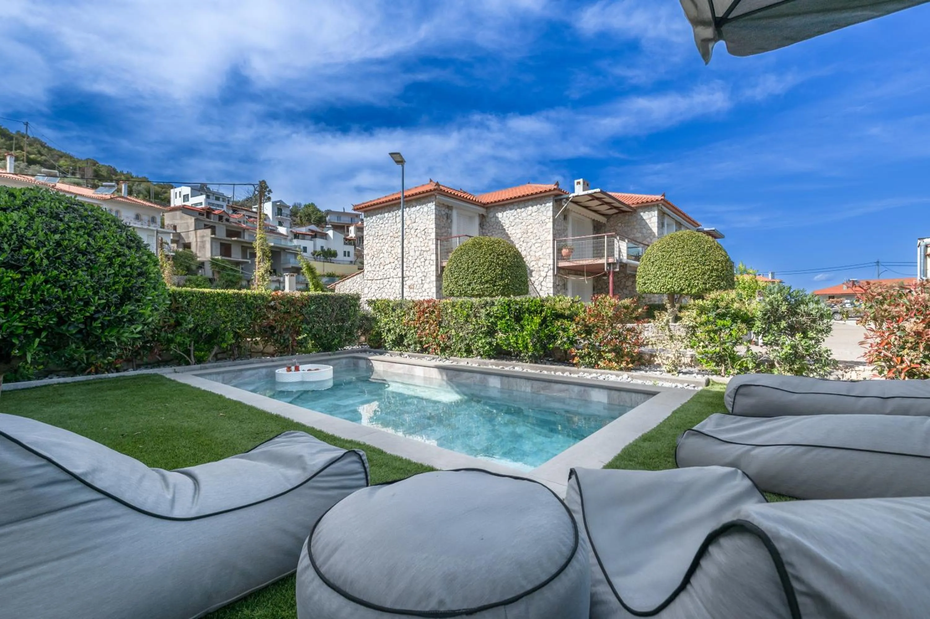 Patio in Tyros Boutique Houses Villas