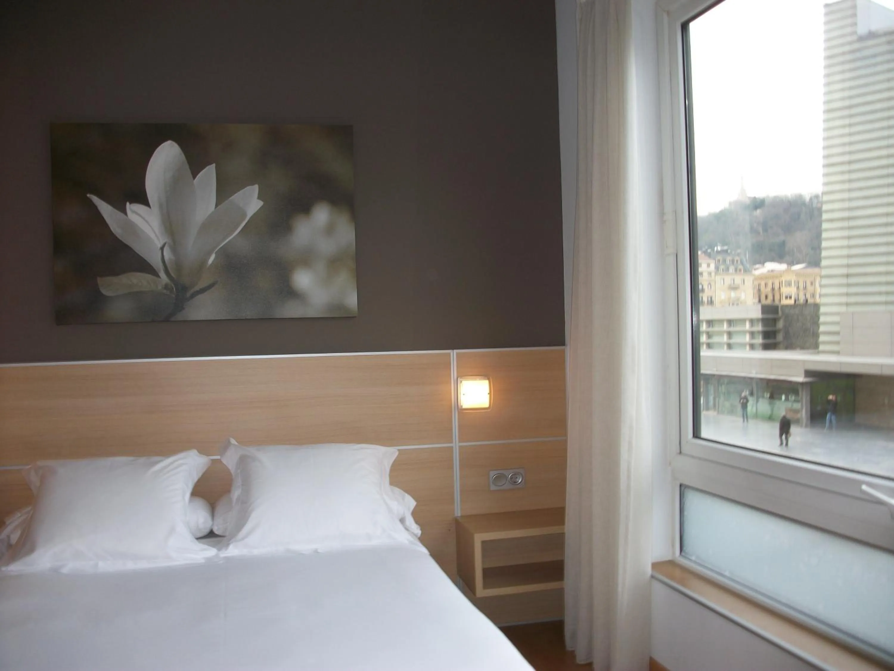 Bed in Pension Kursaal